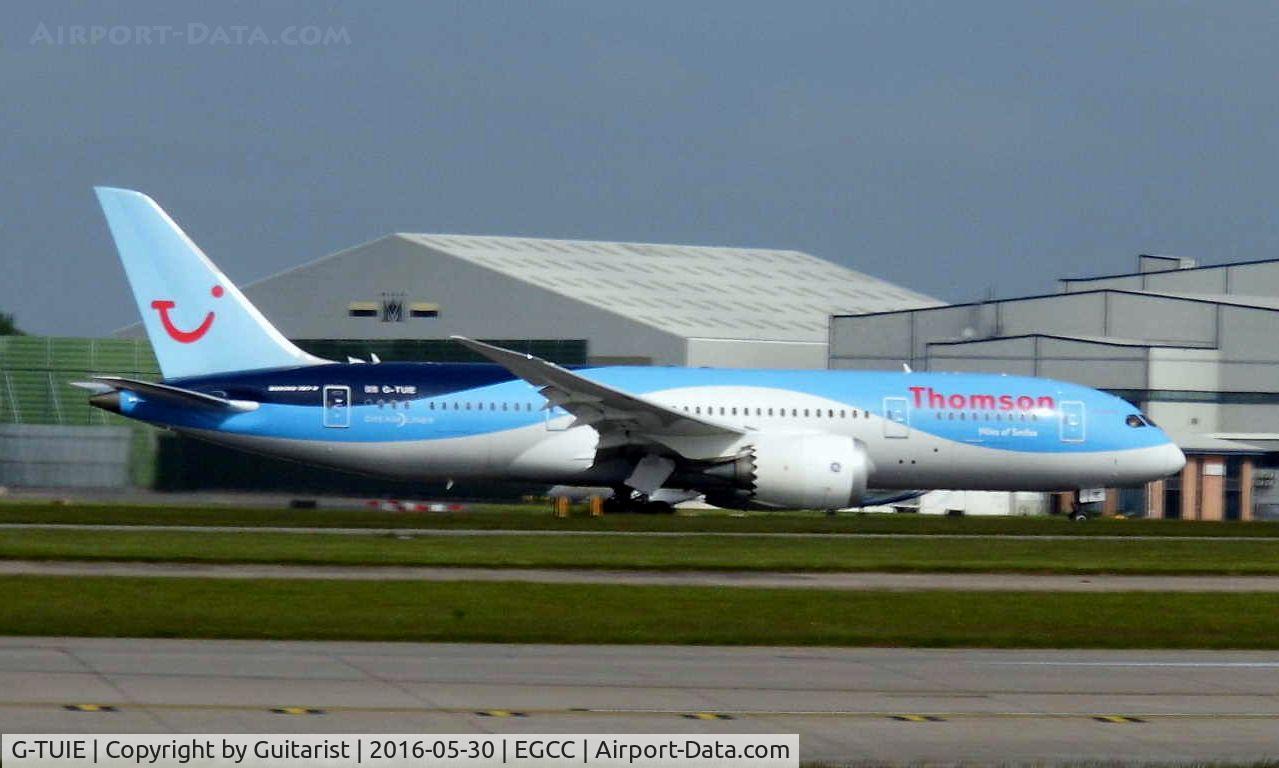 G-TUIE, 2014 Boeing 787-8 Dreamliner C/N 37227, At Manchester