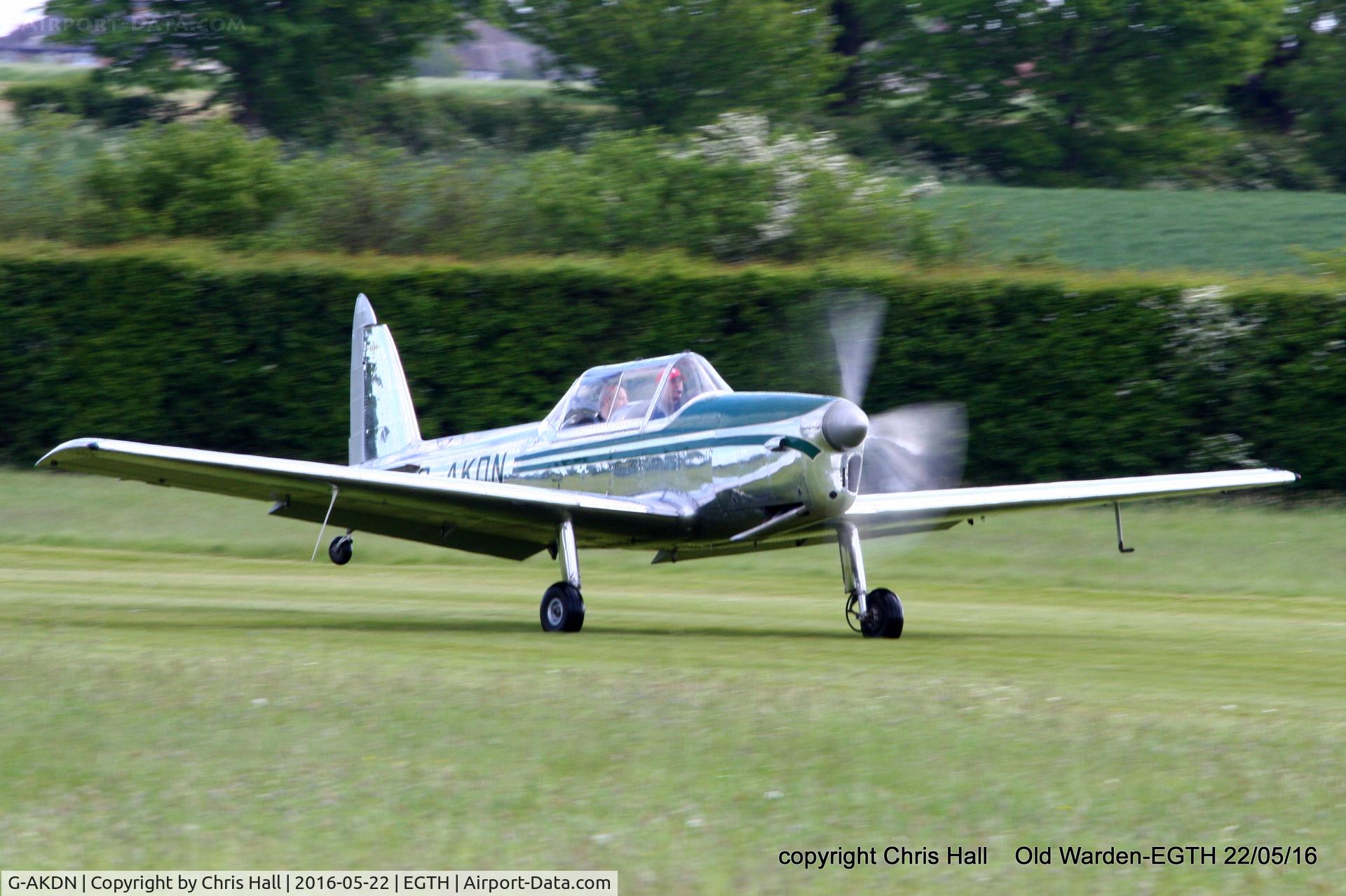 G-AKDN, 1947 De Havilland Canada DHC-1A-1 Chipmunk C/N 11, 70th Anniversary of the first flight of the de Havilland Chipmunk Fly-In at Old Warden