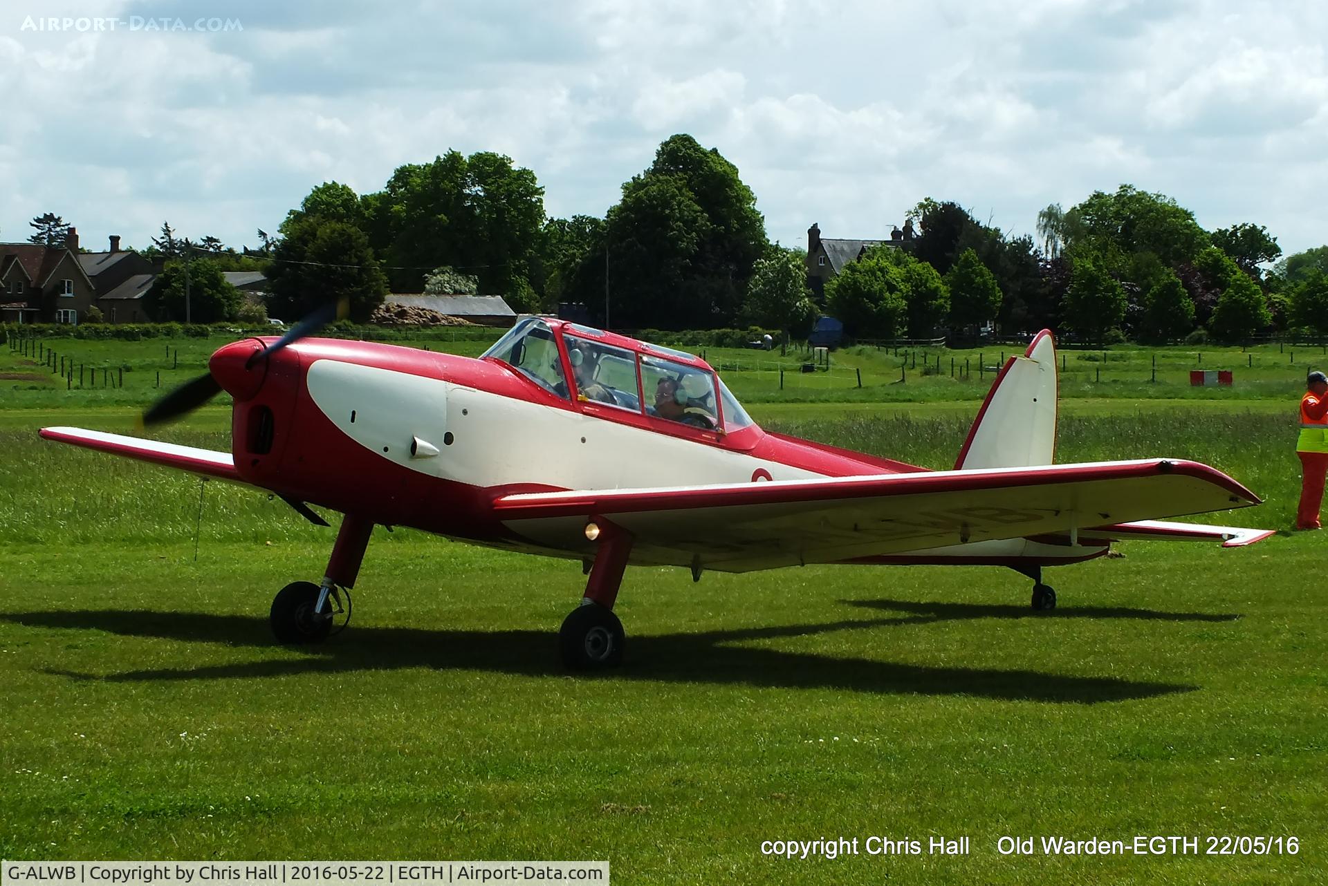 G-ALWB, 1950 De Havilland DHC-1 Chipmunk 22A C/N C1/0100, 70th Anniversary of the first flight of the de Havilland Chipmunk Fly-In at Old Warden