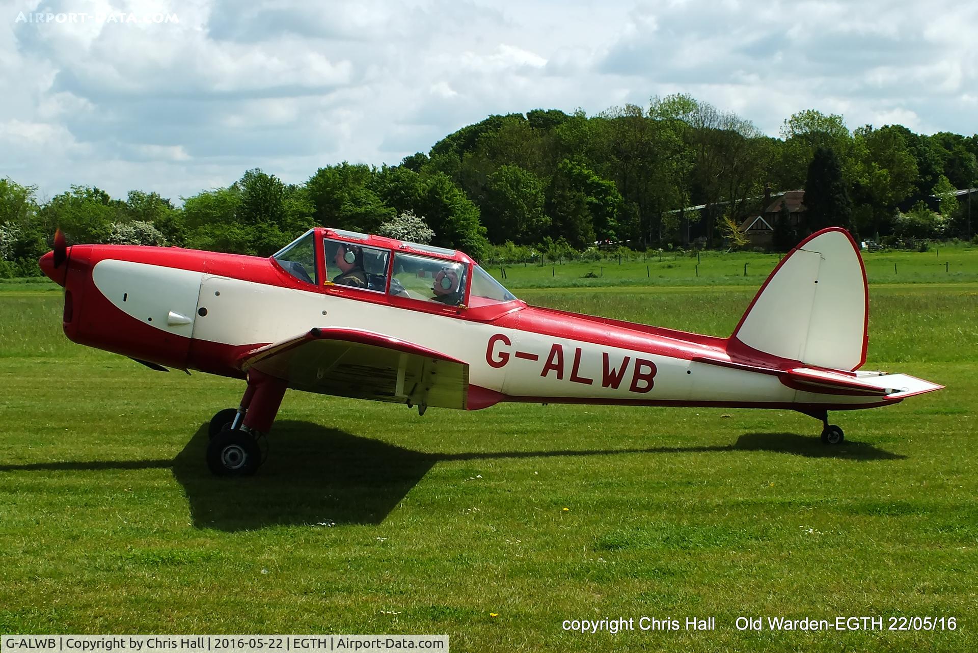 G-ALWB, 1950 De Havilland DHC-1 Chipmunk 22A C/N C1/0100, 70th Anniversary of the first flight of the de Havilland Chipmunk Fly-In at Old Warden