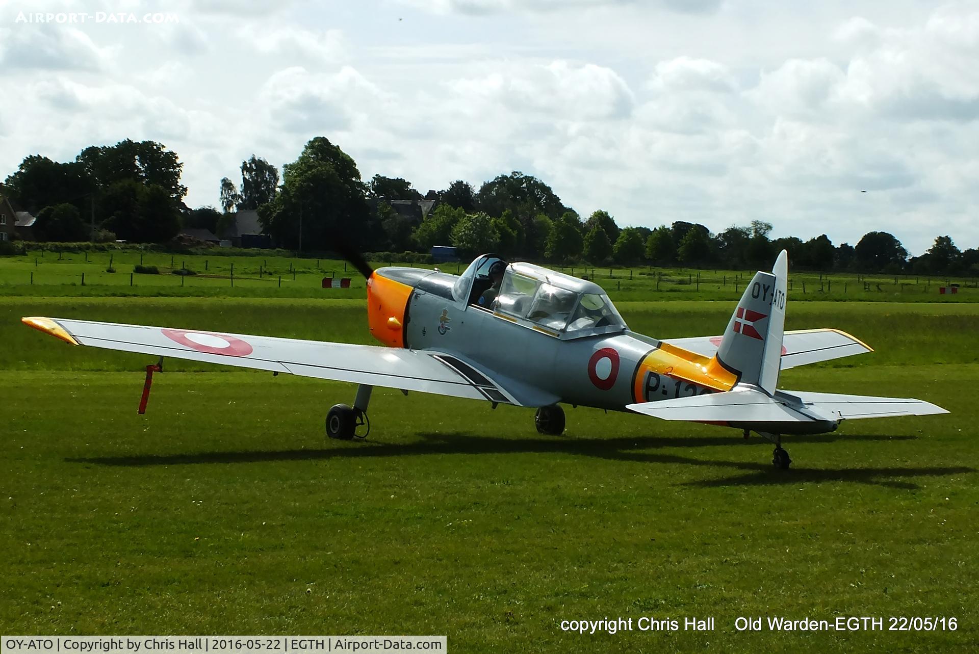 OY-ATO, 1950 De Havilland DHC-1 Chipmunk 22 C/N C1/0108, 70th Anniversary of the first flight of the de Havilland Chipmunk Fly-In at Old Warden