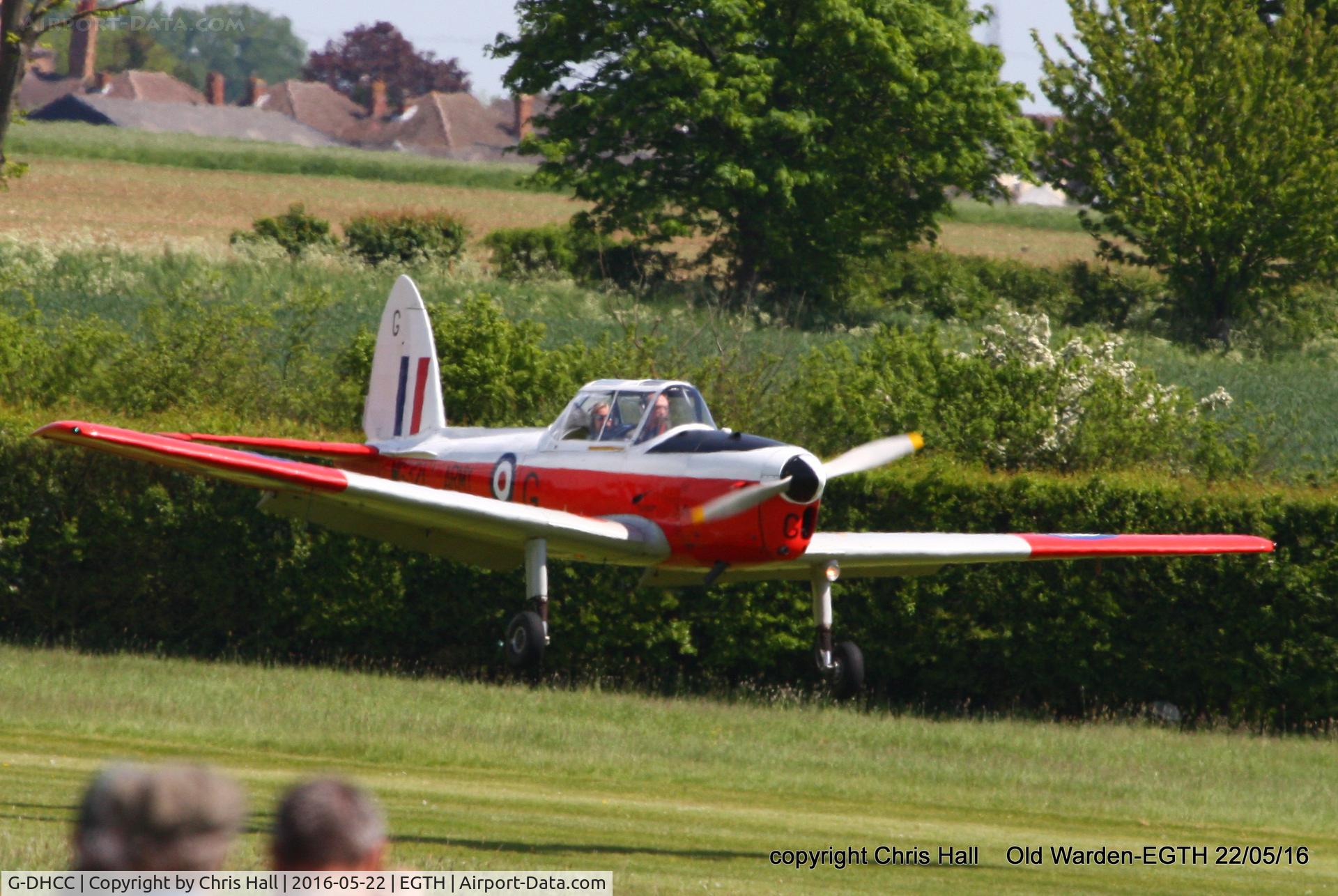 G-DHCC, 1951 De Havilland DHC-1 Chipmunk T.10 C/N C1/0393, 70th Anniversary of the first flight of the de Havilland Chipmunk Fly-In at Old Warden