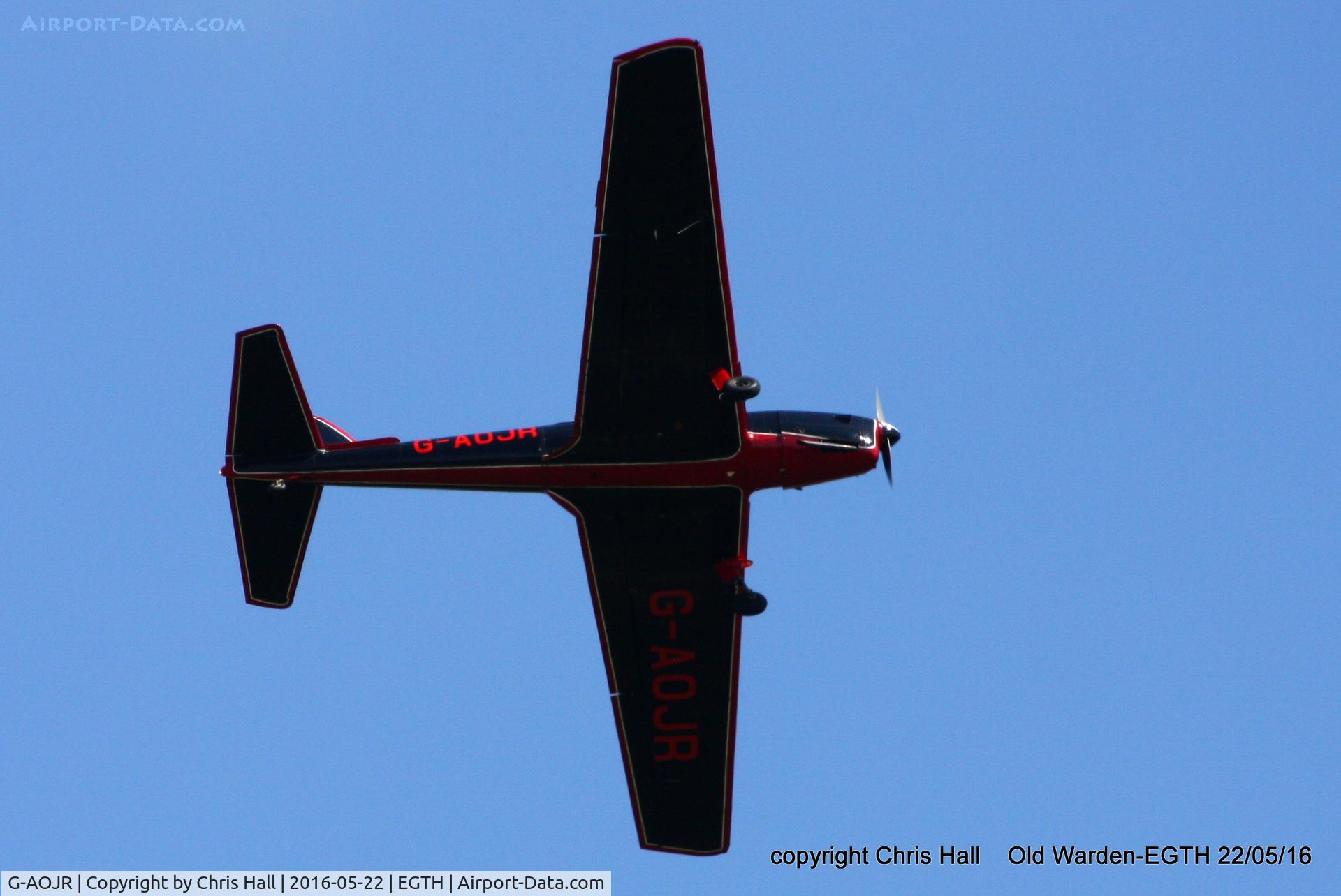 G-AOJR, 1950 De Havilland DHC-1 Chipmunk T.10 C/N C1/0205, 70th Anniversary of the first flight of the de Havilland Chipmunk Fly-In at Old Warden