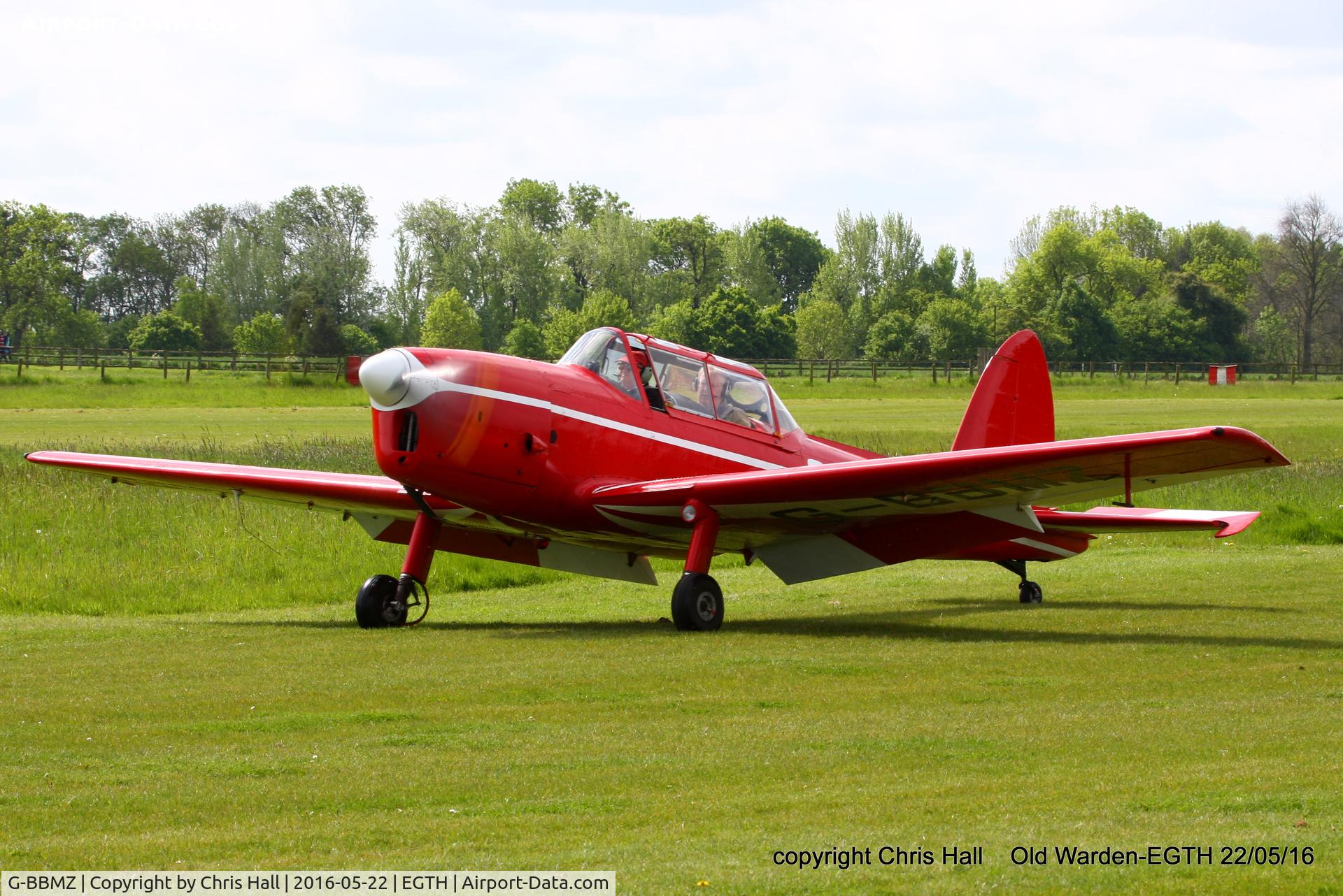 G-BBMZ, 1950 De Havilland DHC-1 Chipmunk T.10 C/N C1/0563, 70th Anniversary of the first flight of the de Havilland Chipmunk Fly-In at Old Warden
