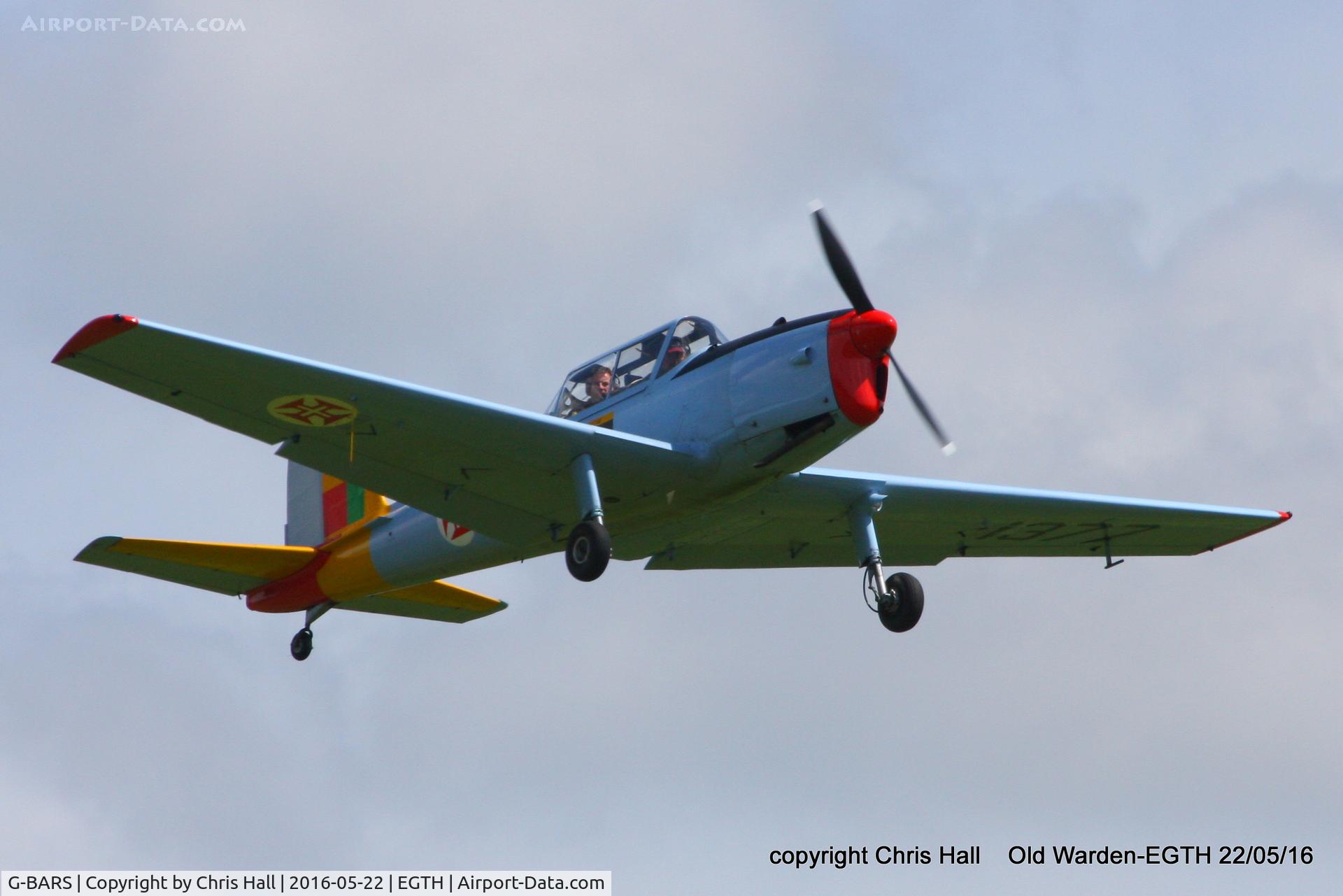 G-BARS, 1952 De Havilland DHC-1 Chipmunk T.10 C/N C1/0557, 70th Anniversary of the first flight of the de Havilland Chipmunk Fly-In at Old Warden
