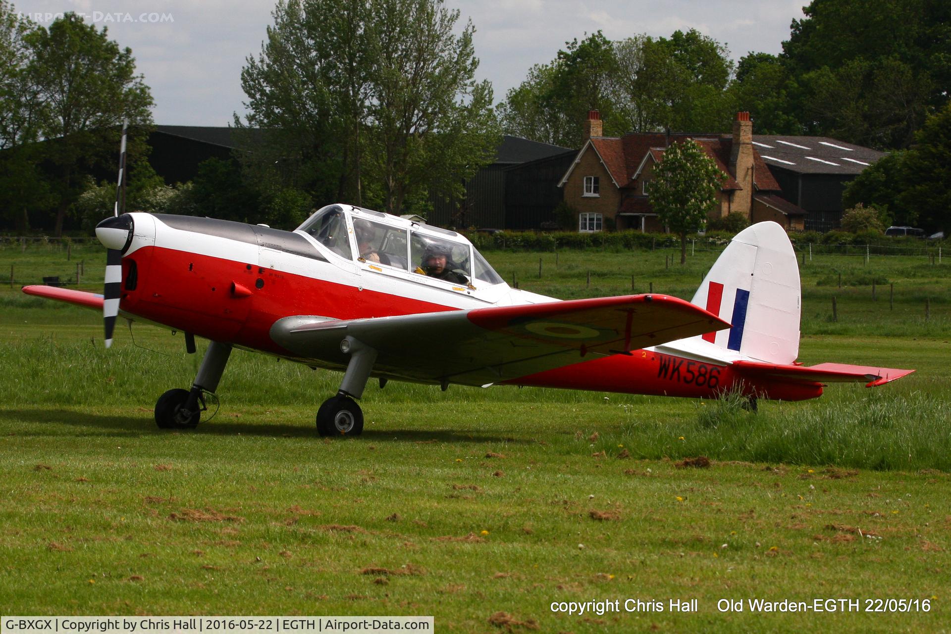 G-BXGX, 1952 De Havilland DHC-1 Chipmunk T.10 C/N C1/0609, 70th Anniversary of the first flight of the de Havilland Chipmunk Fly-In at Old Warden