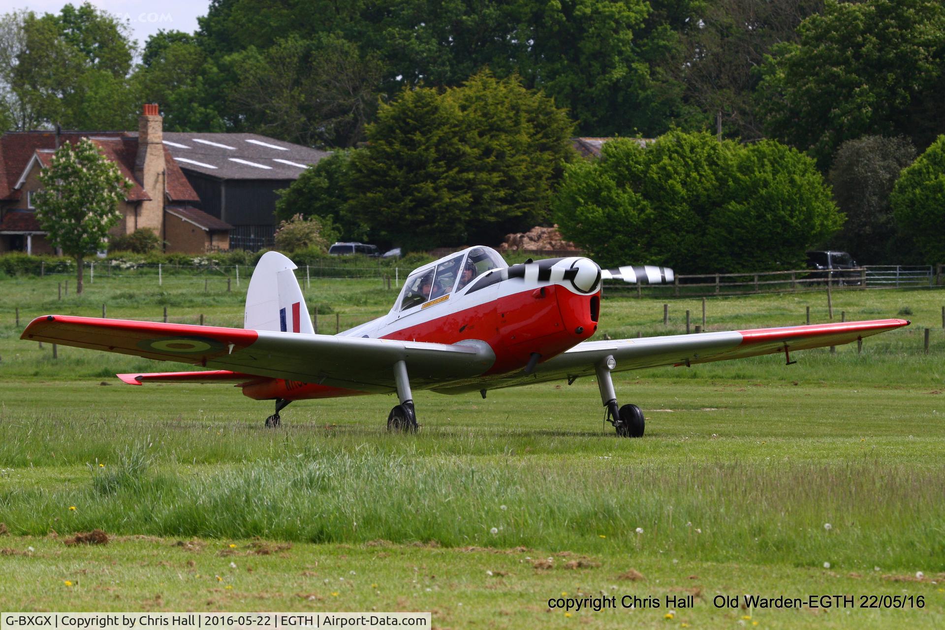 G-BXGX, 1952 De Havilland DHC-1 Chipmunk T.10 C/N C1/0609, 70th Anniversary of the first flight of the de Havilland Chipmunk Fly-In at Old Warden