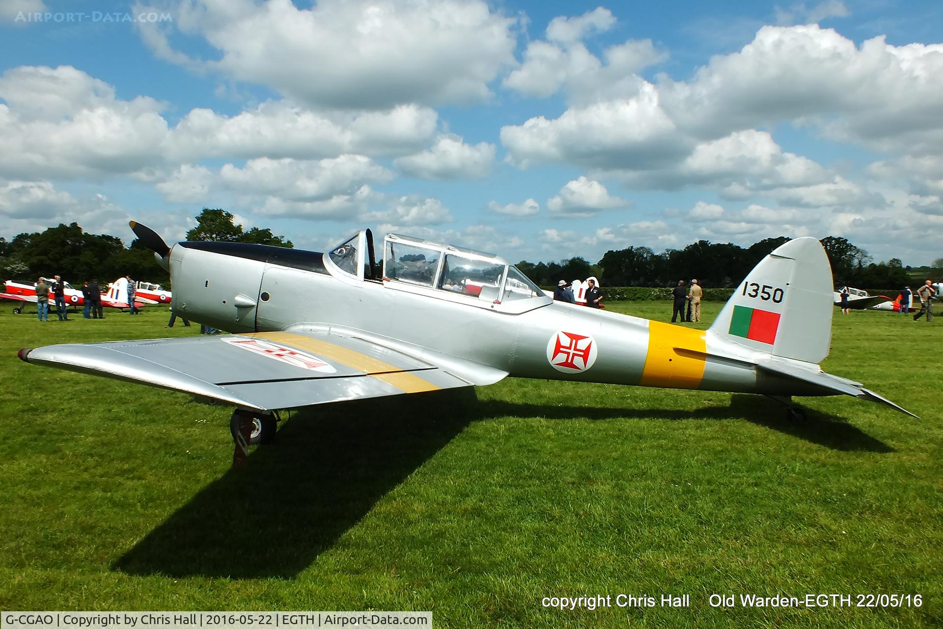 G-CGAO, 1958 OGMA DHC-1 Chipmunk T.20 C/N OGMA-40, 70th Anniversary of the first flight of the de Havilland Chipmunk Fly-In at Old Warden