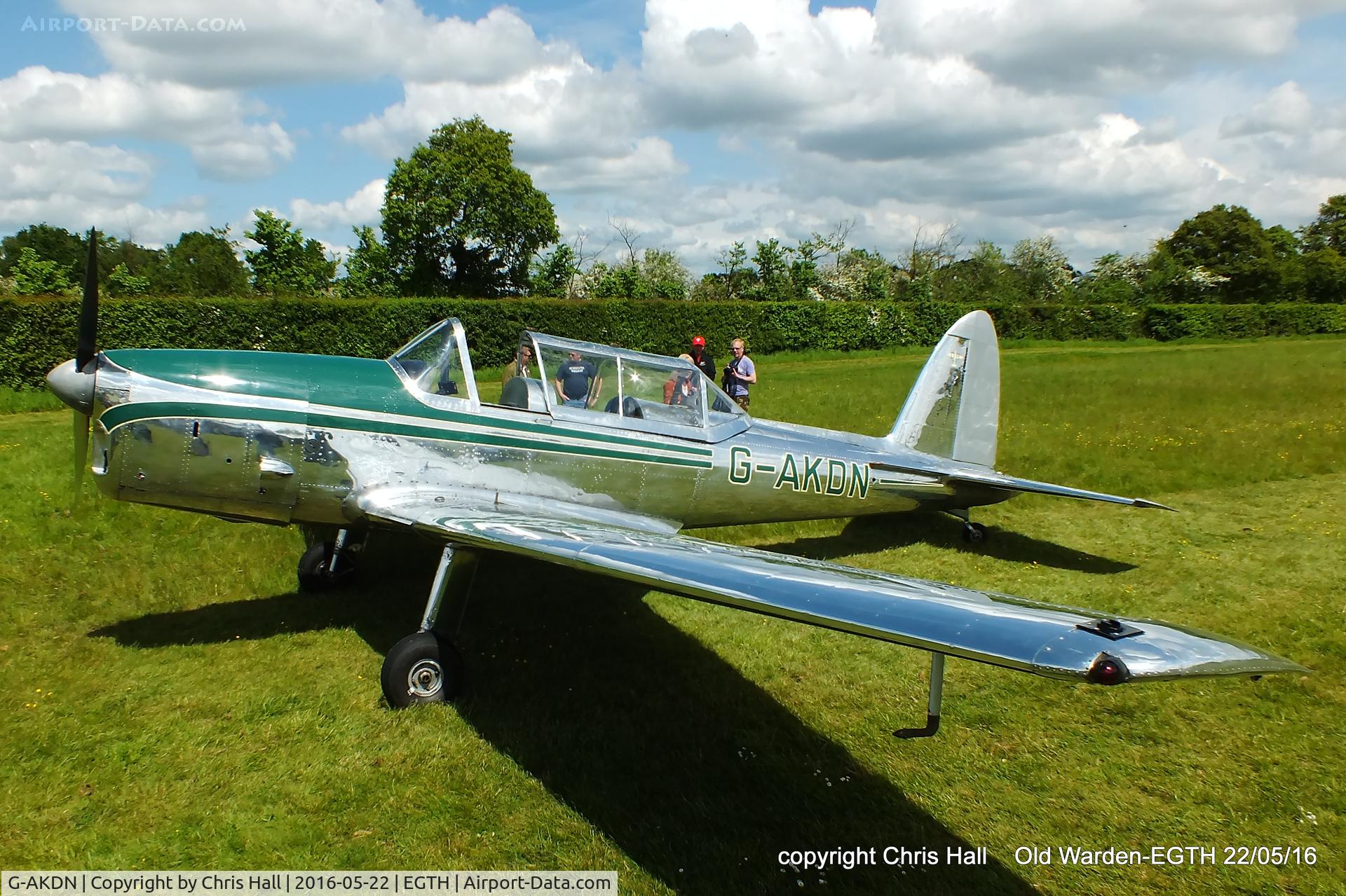 G-AKDN, 1947 De Havilland Canada DHC-1A-1 Chipmunk C/N 11, 70th Anniversary of the first flight of the de Havilland Chipmunk Fly-In at Old Warden