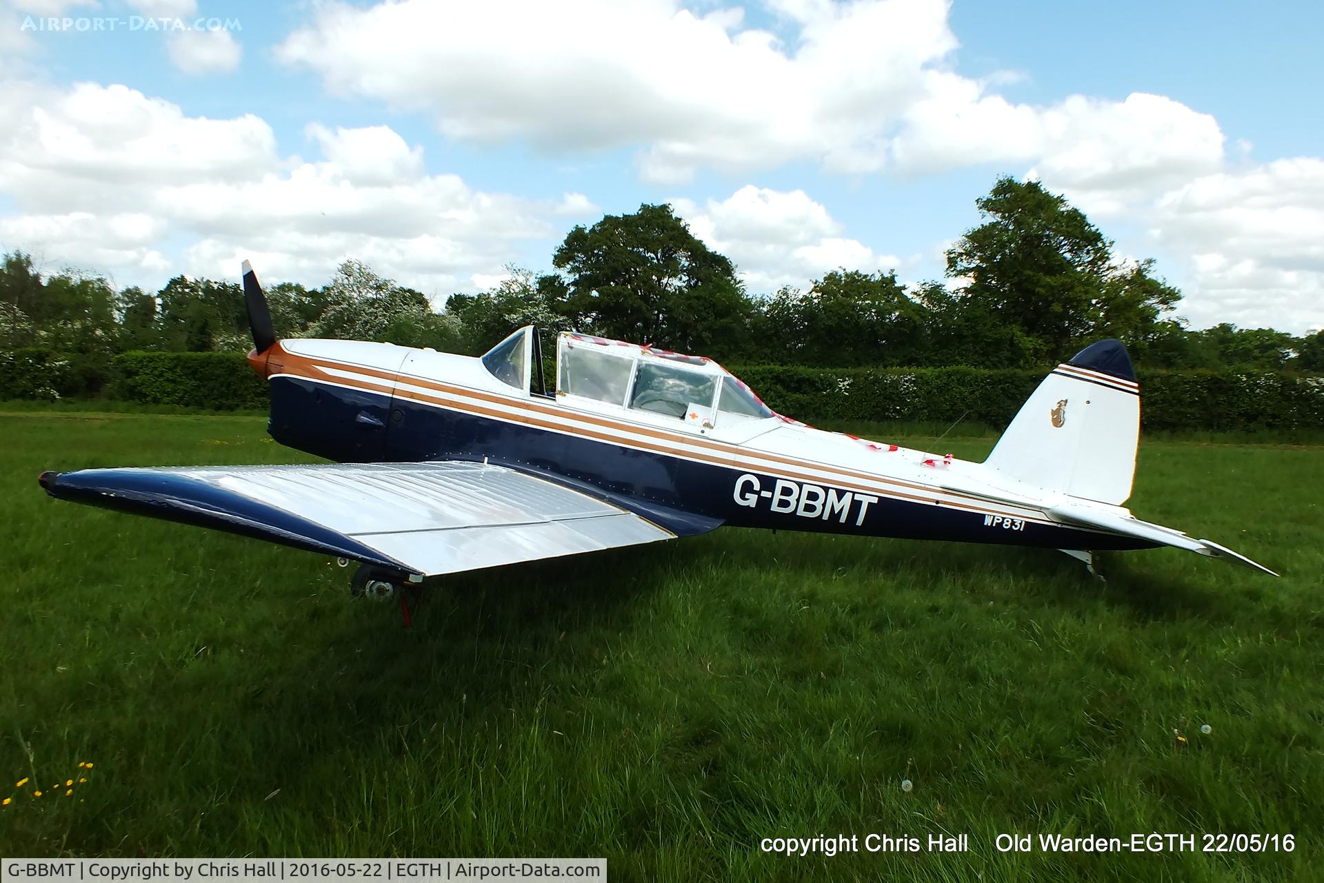 G-BBMT, 1951 De Havilland DHC-1 Chipmunk 22 C/N C1/0712, 70th Anniversary of the first flight of the de Havilland Chipmunk Fly-In at Old Warden