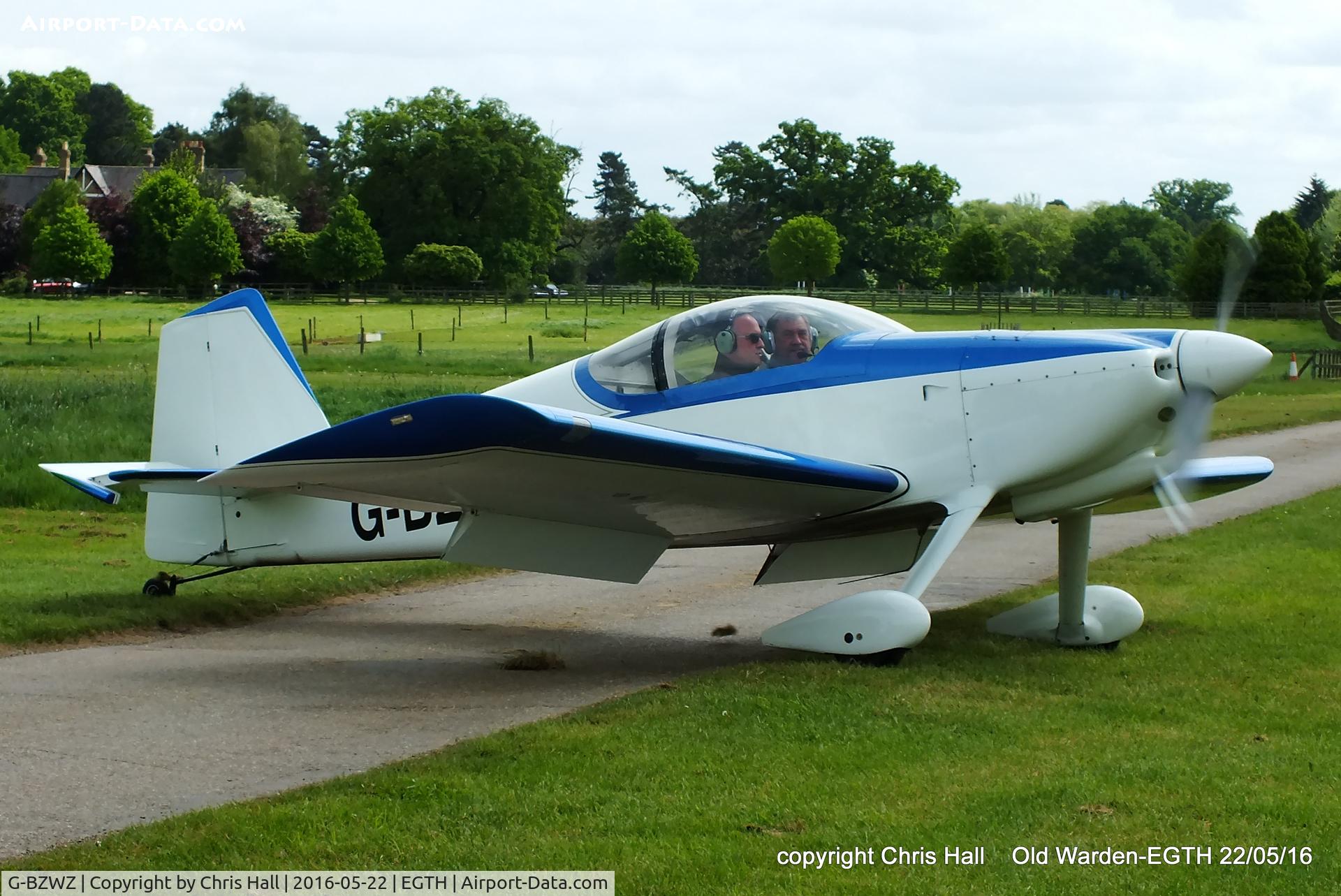 G-BZWZ, 2003 Van's RV-6 C/N PFA 181A-13419, 70th Anniversary of the first flight of the de Havilland Chipmunk Fly-In at Old Warden