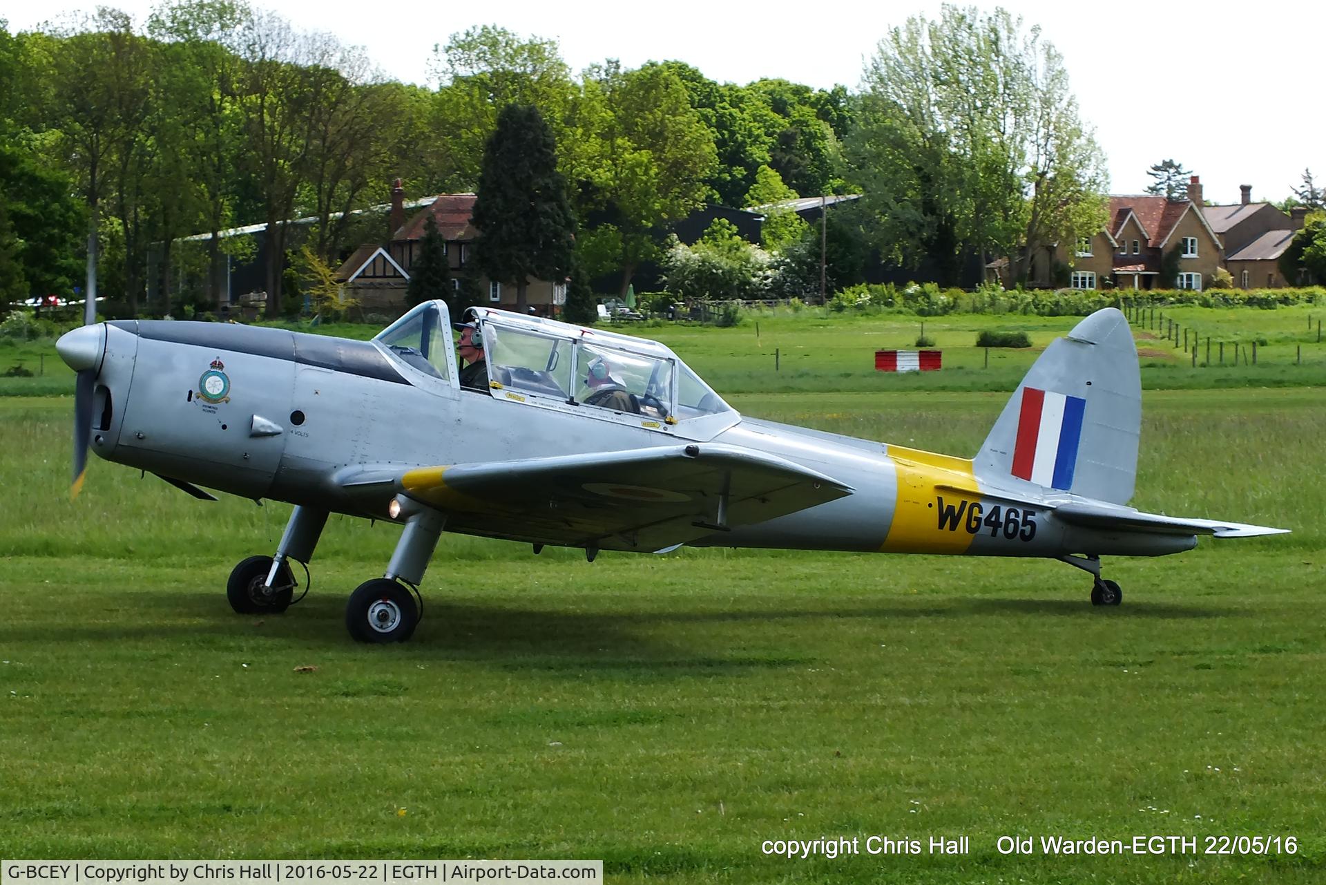 G-BCEY, 1951 De Havilland DHC-1 Chipmunk T.10 C/N C1/0515, 70th Anniversary of the first flight of the de Havilland Chipmunk Fly-In at Old Warden
