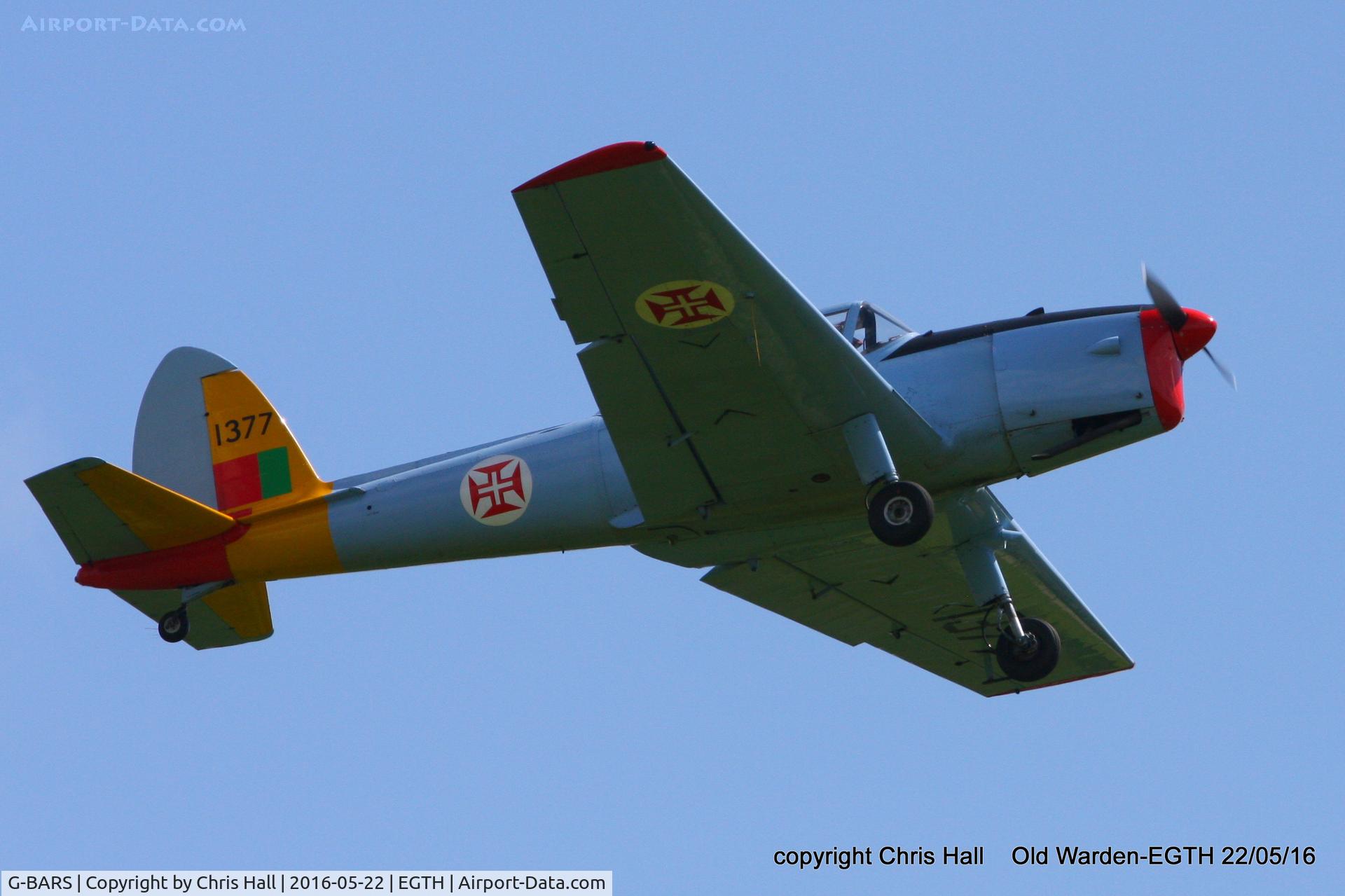 G-BARS, 1952 De Havilland DHC-1 Chipmunk T.10 C/N C1/0557, 70th Anniversary of the first flight of the de Havilland Chipmunk Fly-In at Old Warden