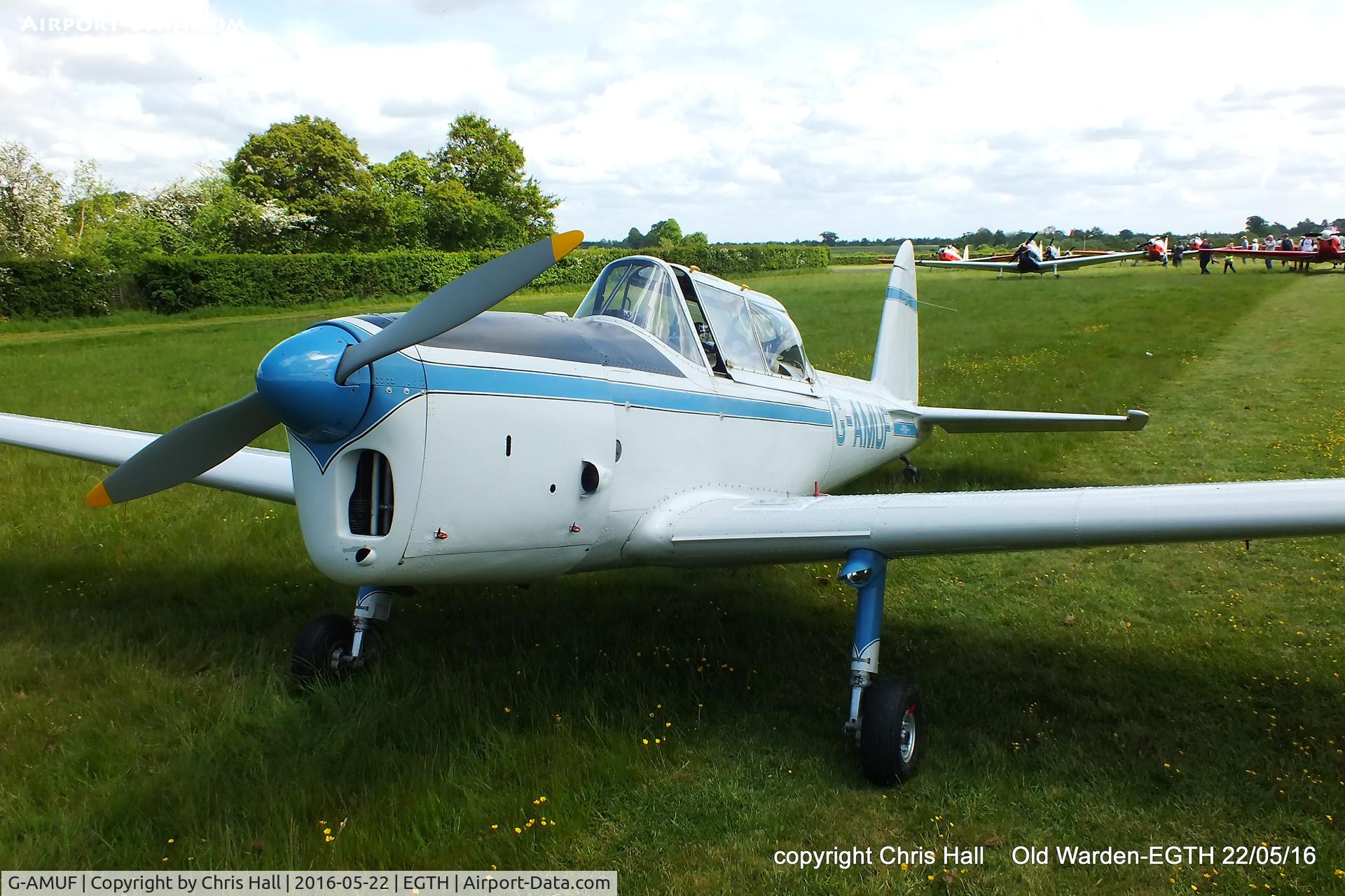 G-AMUF, 1952 De Havilland DHC-1 Chipmunk 21 C/N C1/0832, 70th Anniversary of the first flight of the de Havilland Chipmunk Fly-In at Old Warden