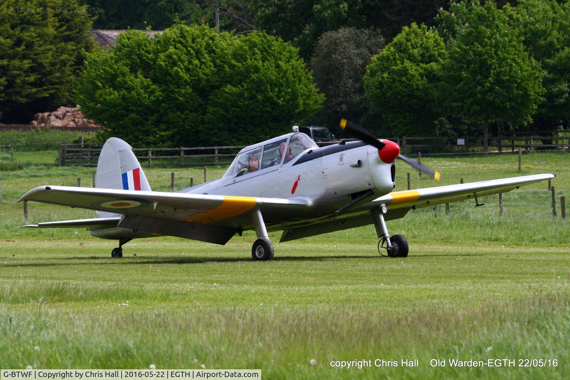 G-BTWF, 1951 De Havilland DHC-1 Chipmunk T.10 C/N C1/0564, 70th Anniversary of the first flight of the de Havilland Chipmunk Fly-In at Old Warden