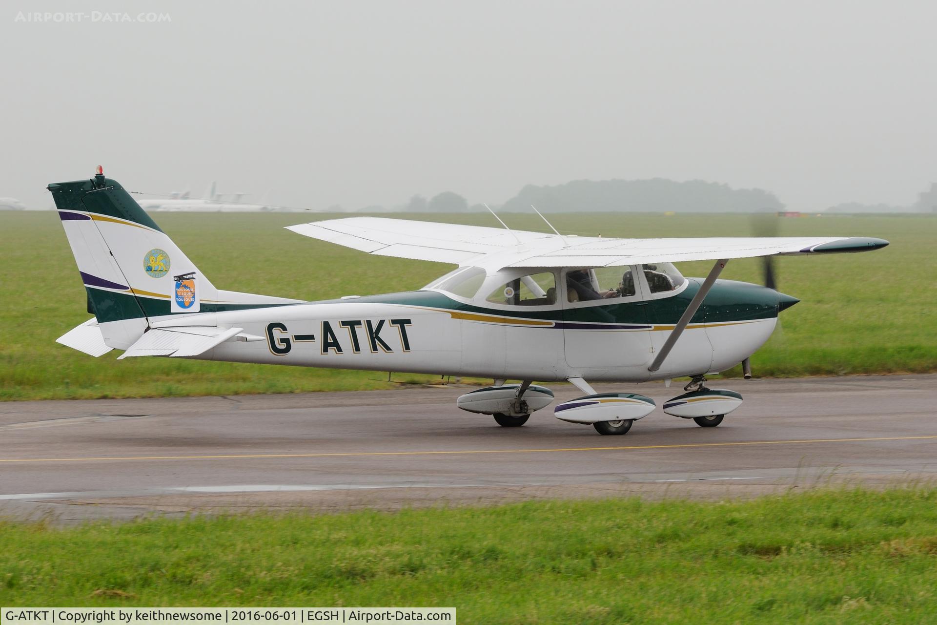 G-ATKT, 1965 Reims Cessna F172G Skyhawk C/N 0206, Return Visitor.