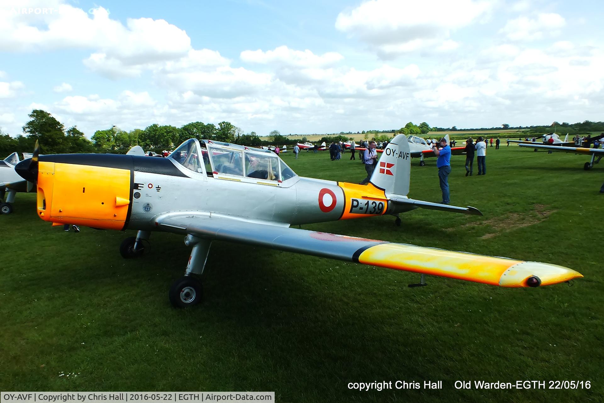 OY-AVF, 1953 De Havilland DHC-1 Chipmunk 22 C/N C1/0794, 70th Anniversary of the first flight of the de Havilland Chipmunk Fly-In at Old Warden