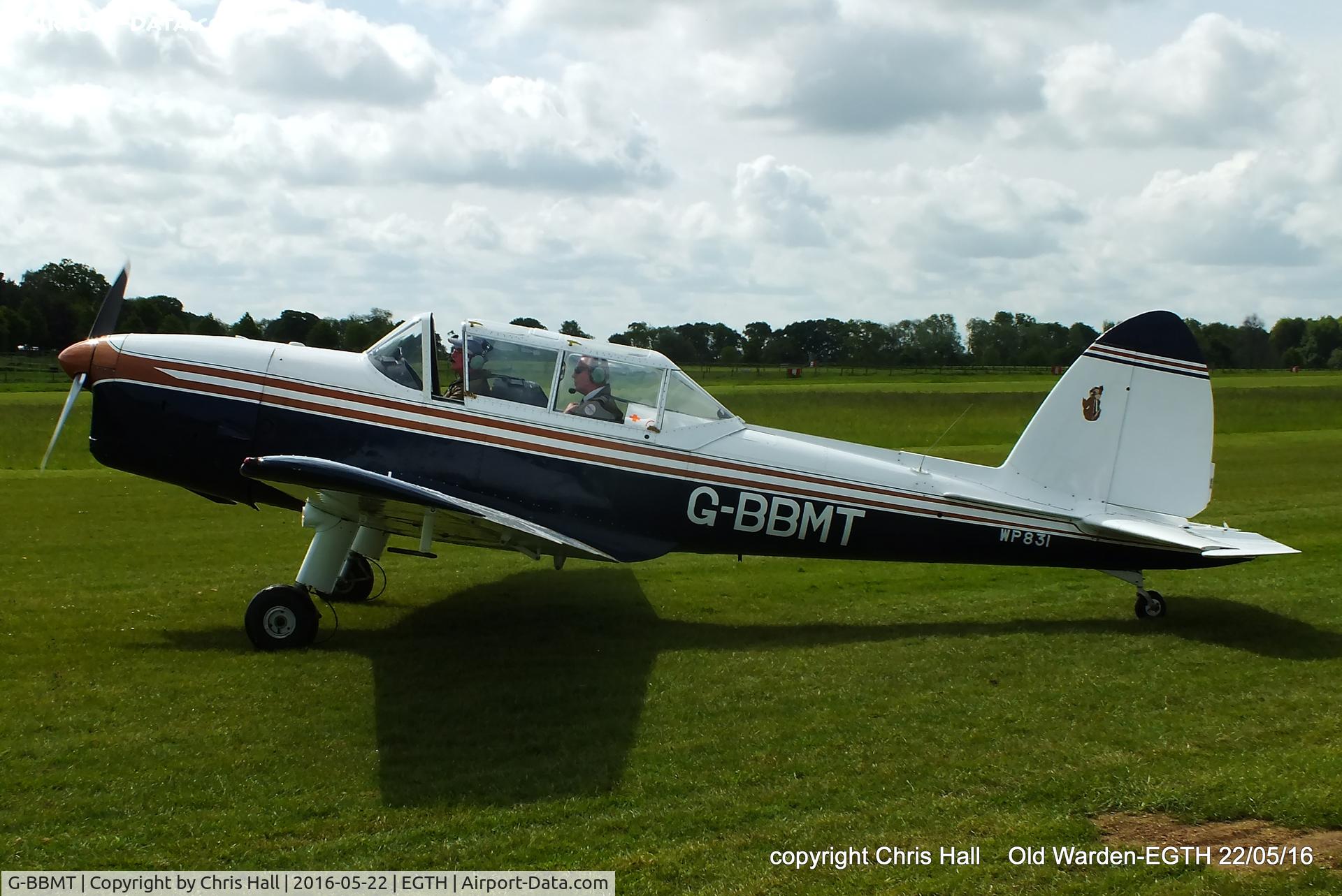 G-BBMT, 1951 De Havilland DHC-1 Chipmunk 22 C/N C1/0712, 70th Anniversary of the first flight of the de Havilland Chipmunk Fly-In at Old Warden