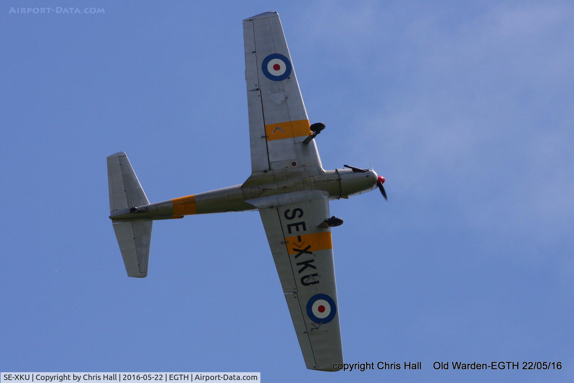 SE-XKU, 1950 De Havilland DHC-1 Chipmunk 22 C/N C1/0102, 70th Anniversary of the first flight of the de Havilland Chipmunk Fly-In at Old Warden