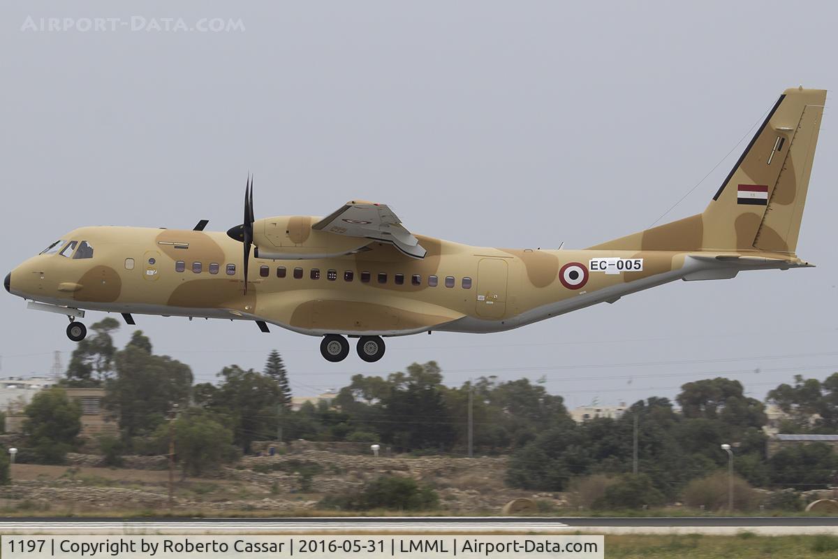 1197, CASA C-295M C/N S-154, Runway 31