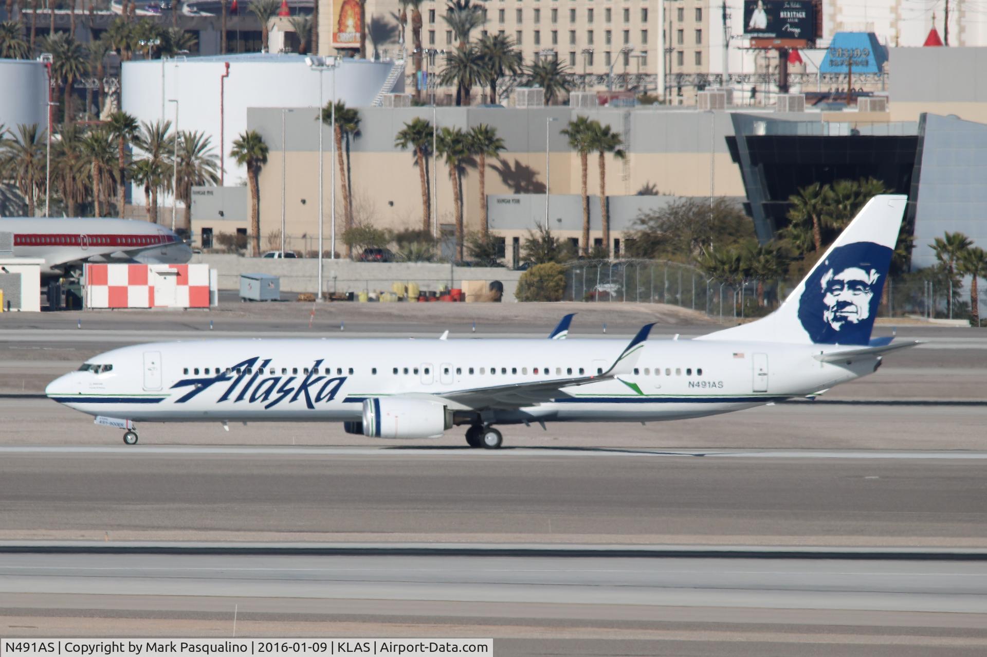 N491AS, 2015 Boeing 737-990/ER C/N 44109, Boeing 737-900ER