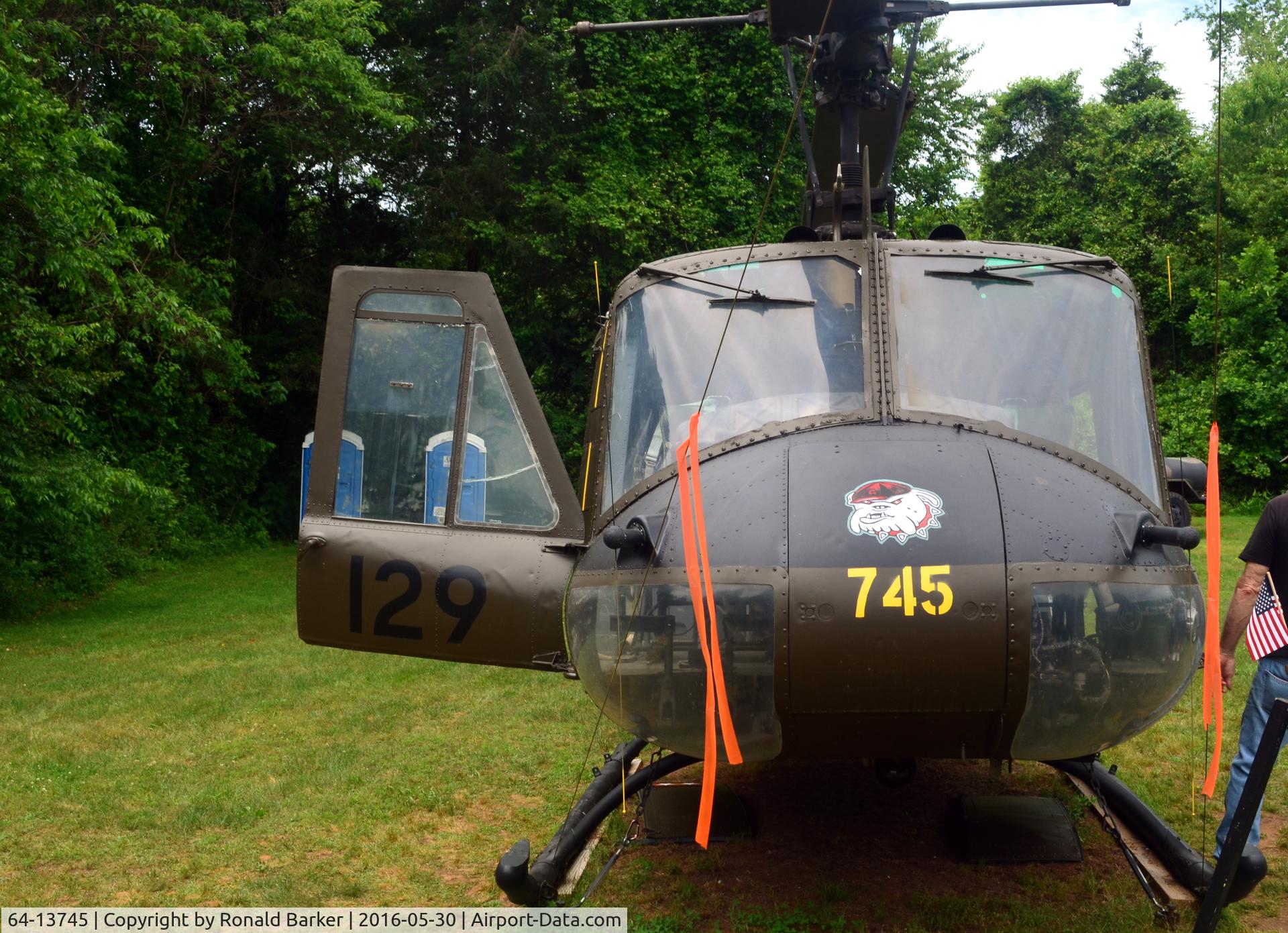 64-13745, 1964 Bell UH-1H Iroquois C/N 4452, Vietnam War Foundation and Museum, Ruckersville, VA
