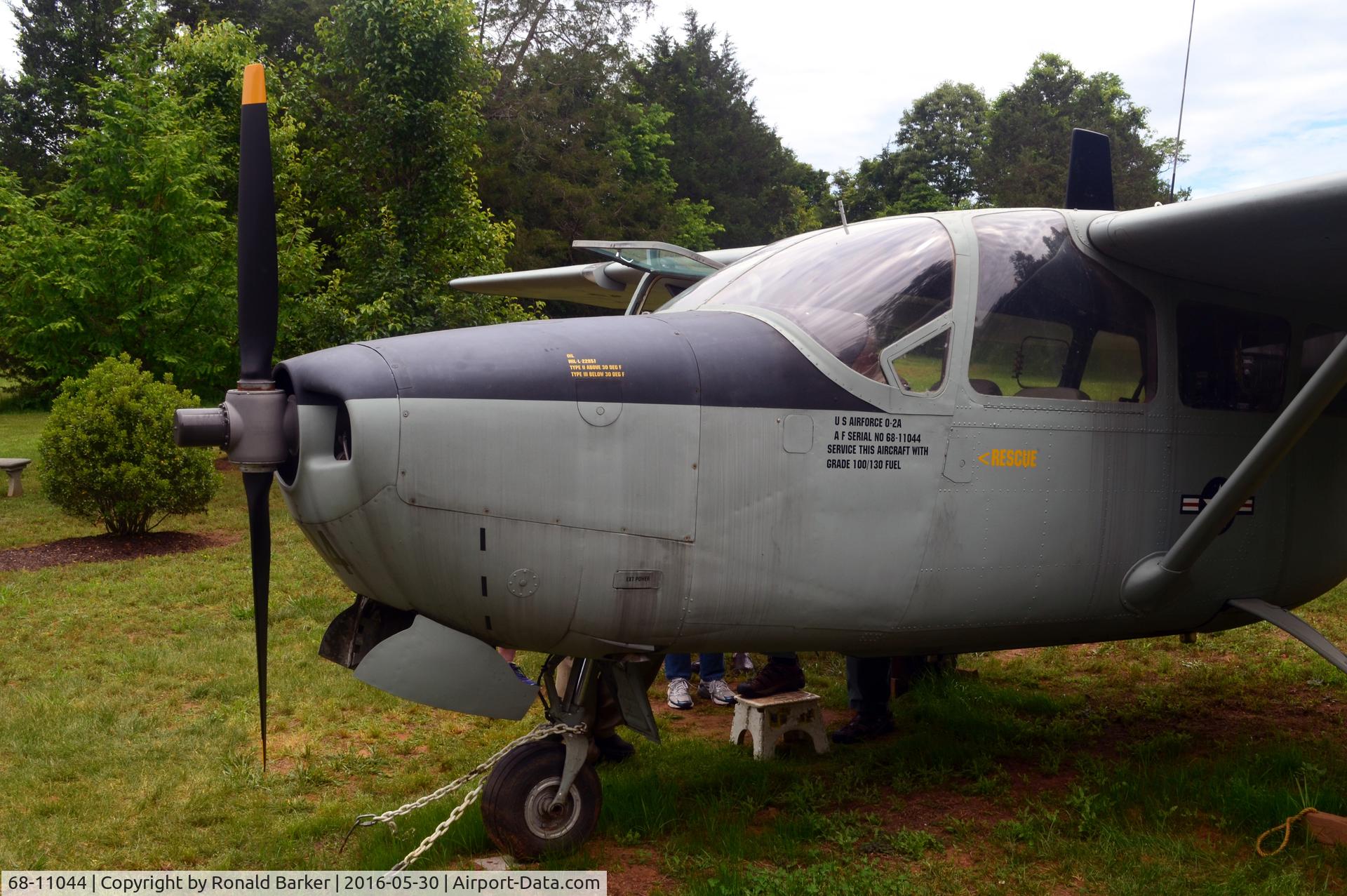 68-11044, 1968 Cessna O-2A Super Skymaster Super Skymaster C/N 337M-0320, Vietnam War Foundation and Museum, Ruckersville, VA