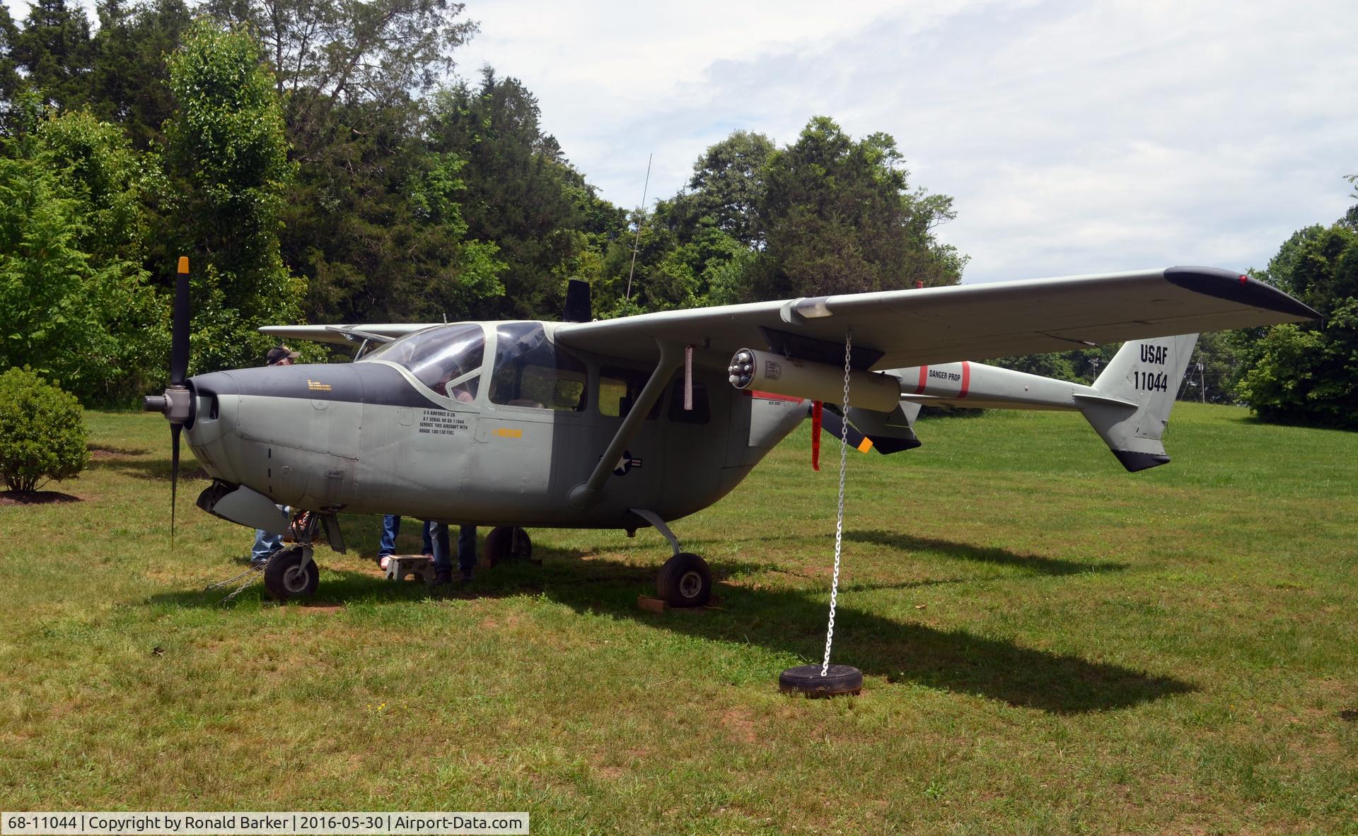 68-11044, 1968 Cessna O-2A Super Skymaster Super Skymaster C/N 337M-0320, Vietnam War Foundation and Museum, Ruckersville, VA