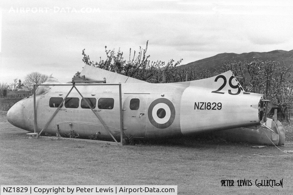 NZ1829, 1954 De Havilland DH-104 Devon C.1 C/N 04427, signals trainer
