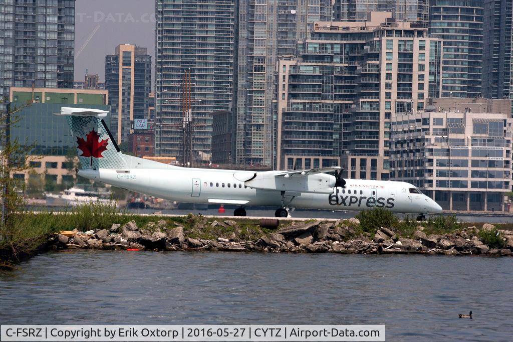 C-FSRZ, 2007 Bombardier DHC-8-402 Dash 8 C/N 4176, C-FSRZ in YTZ