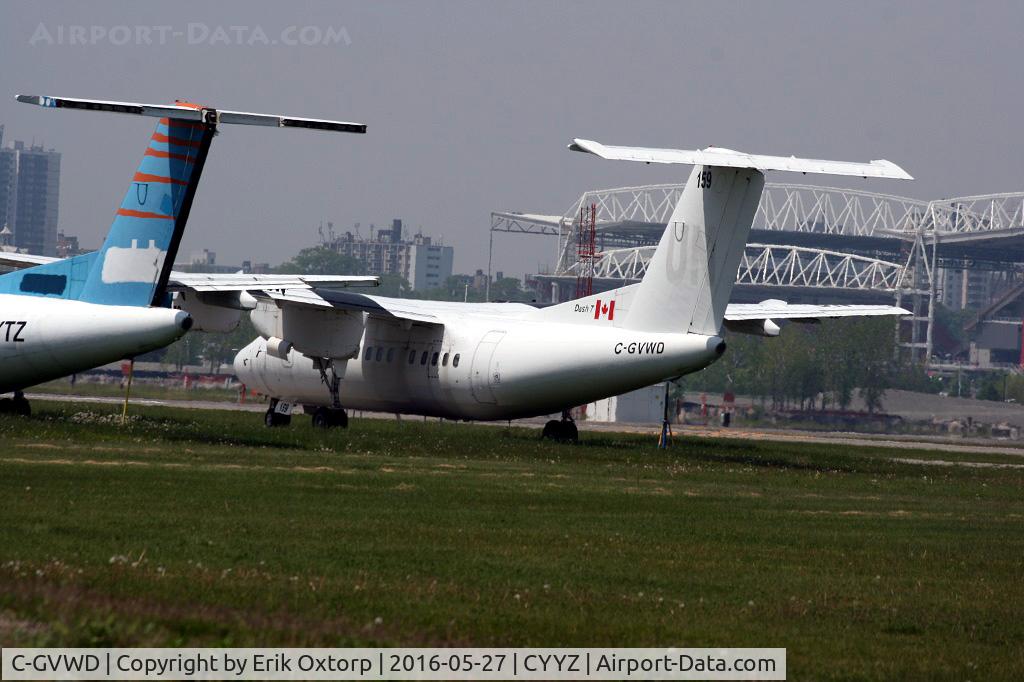 C-GVWD, 1985 De Havilland Canada DHC-7-102 Dash 7 C/N 108, C-GVWD in YTZ