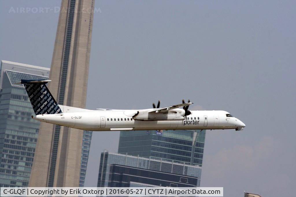 C-GLQF, 2007 De Havilland Canada DHC-8-402Q Dash 8 C/N 4193, C-GLQF in YTZ
