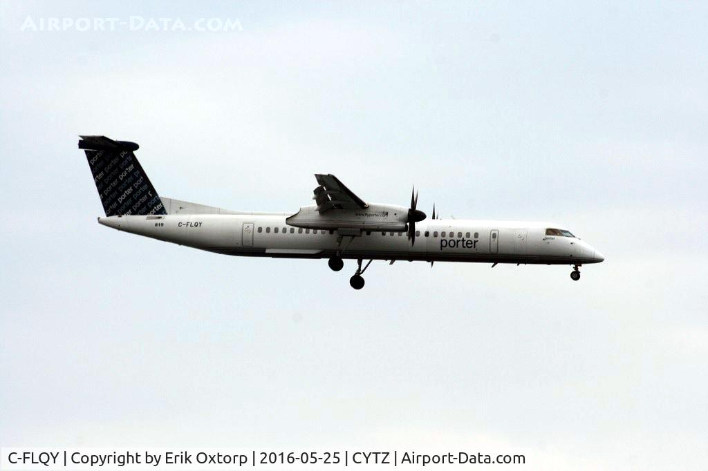 C-FLQY, 2010 De Havilland Canada DHC-8-402Q Dash 8 C/N 4306, C-FLQY in YTZ