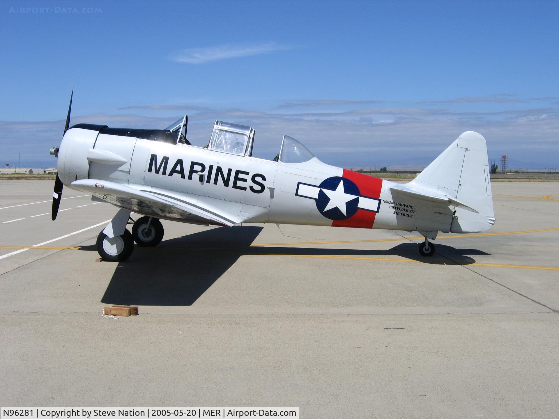 N96281, 1976 North American AT-6C Harvard IIA C/N 3832, Harvard IIA Confederate Air Force 