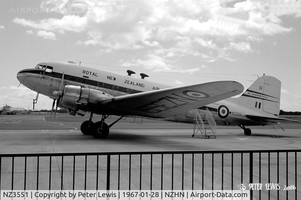 NZ3551, 1945 Douglas C-47B-45-DK C/N 16963 / 34223, 42 Squadron, RNZAF