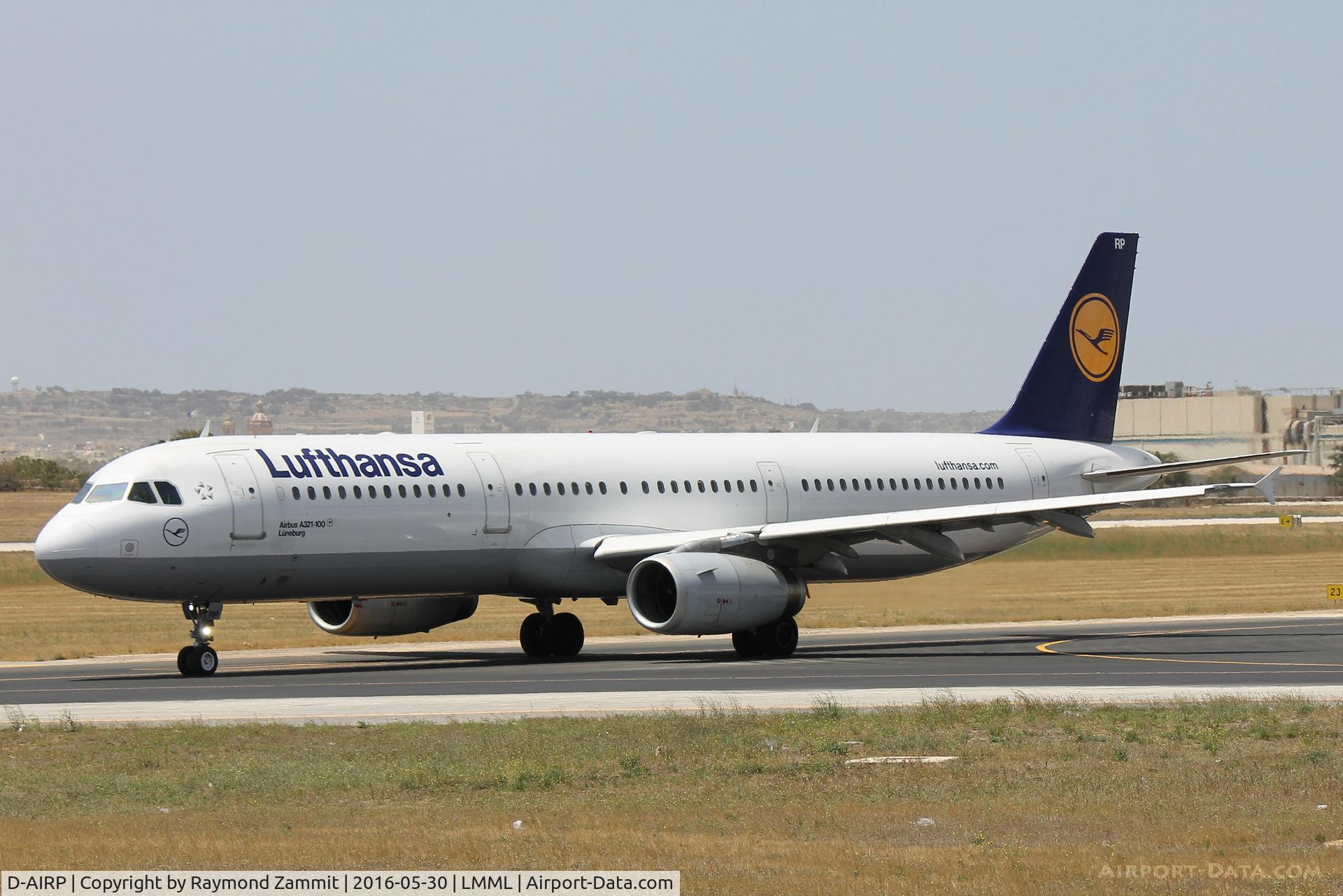 D-AIRP, 1995 Airbus A321-131 C/N 0564, A321 D-AIRP Lufthansa