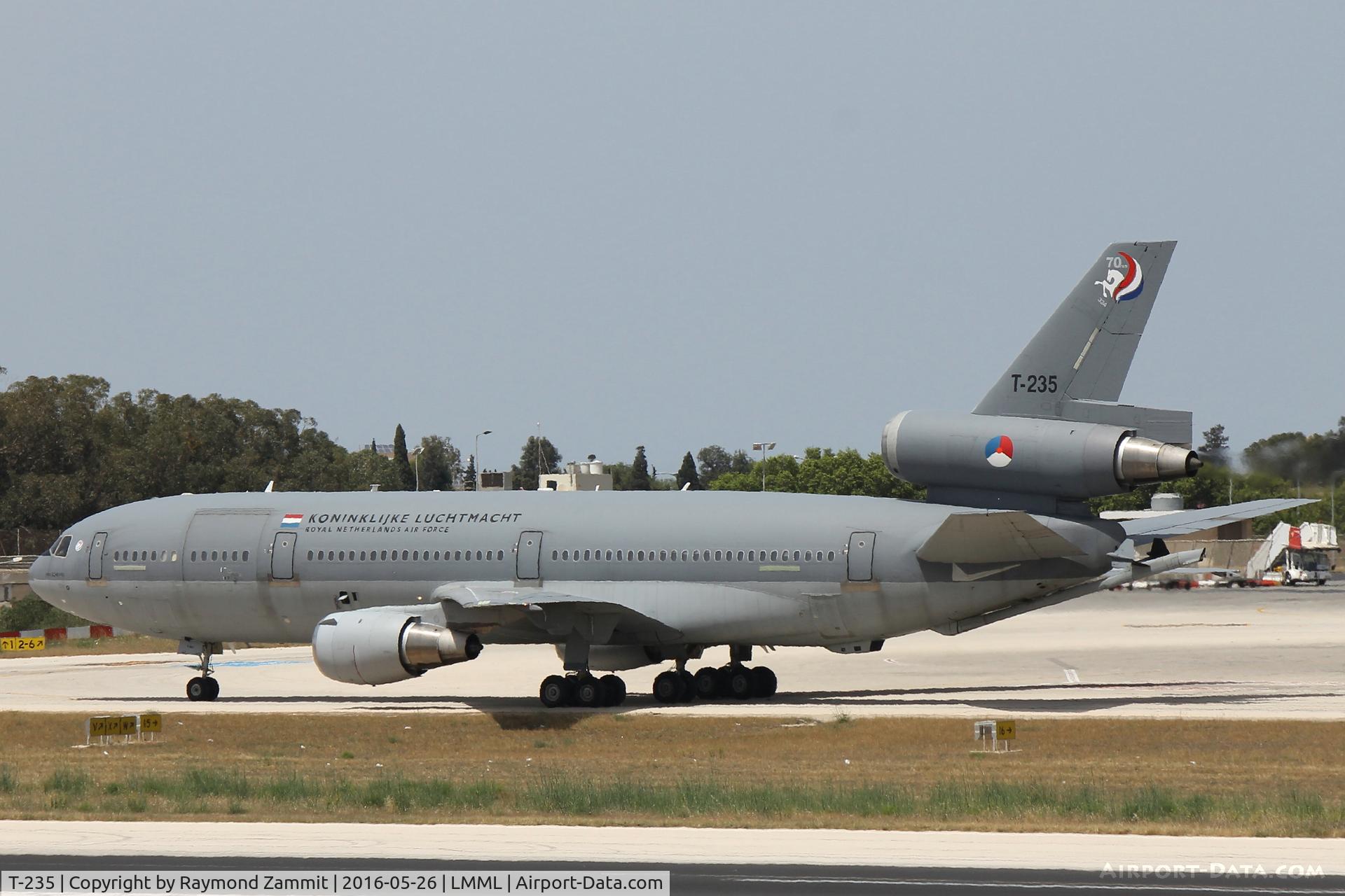 T-235, 1976 McDonnell Douglas DC-10-30 (CF) C/N 46956, McDonnell Douglas KDC-10 T-235 Royal Netherlands Air Force