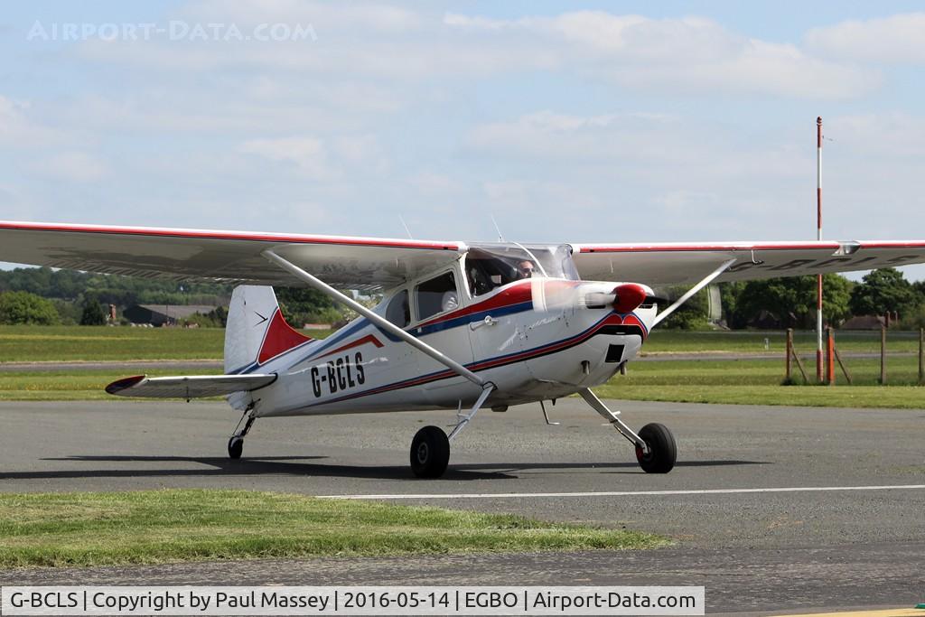 G-BCLS, 1952 Cessna 170B C/N 20946, @ EGBO. EX:-N8094A.
