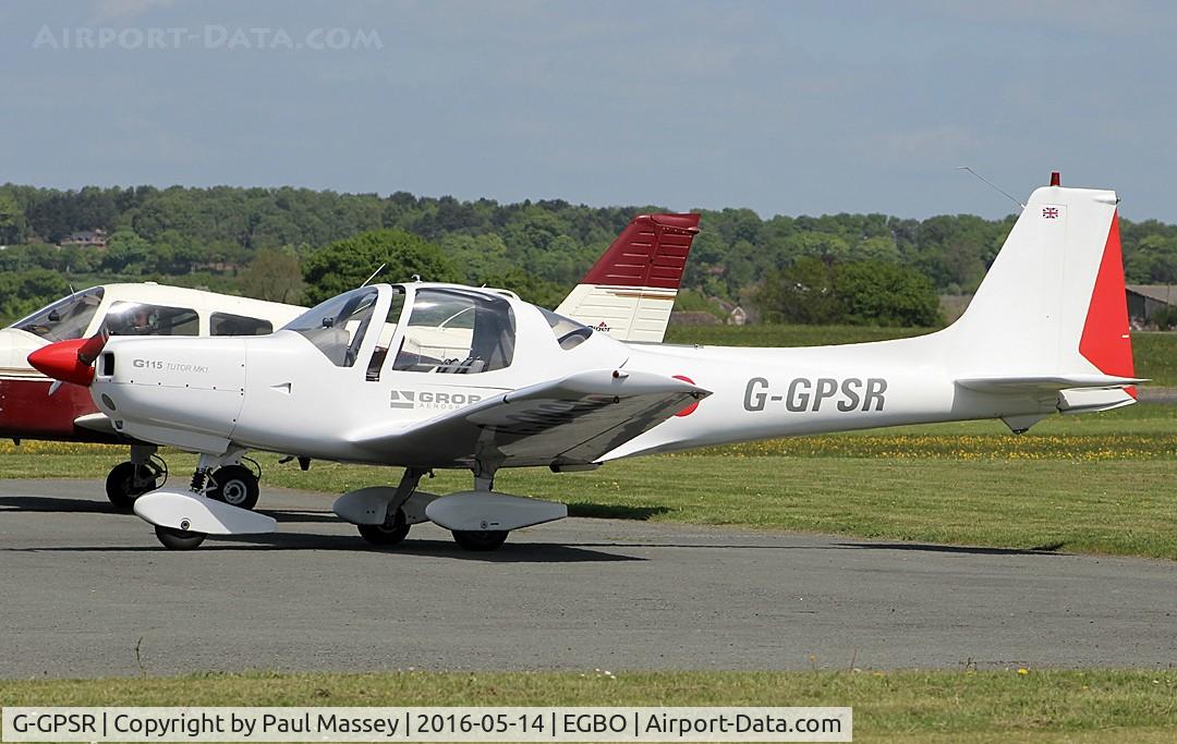 G-GPSR, 1988 Grob G-115 C/N 8024, Resident Aircraft.EX:-PH-SPH.