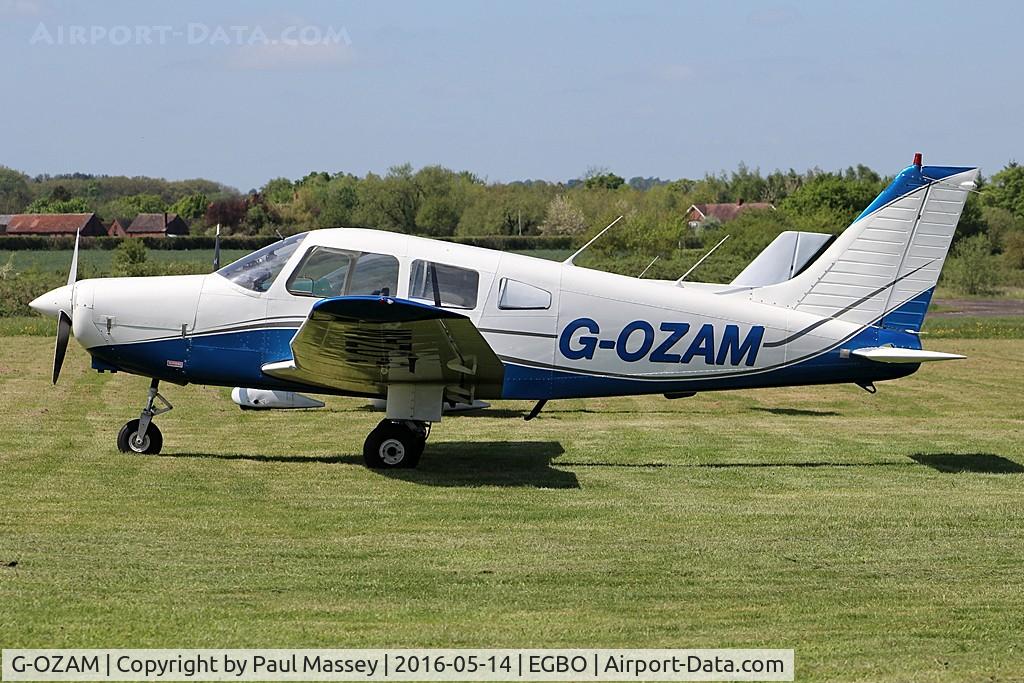 G-OZAM, 1978 Piper PA-28-161 Cherokee Warrior II C/N 28-7816036, Resident Aircraft.EX:-G-LACA,N4483N.