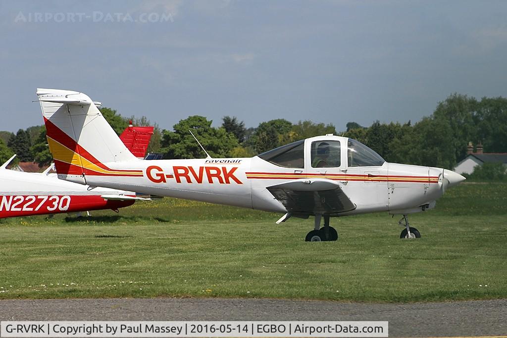 G-RVRK, 1979 Piper PA-38-112 Tomahawk Tomahawk C/N 38-79A1068, Taxiing for departure from EGBO. EX:-G-BGZW,N9674N