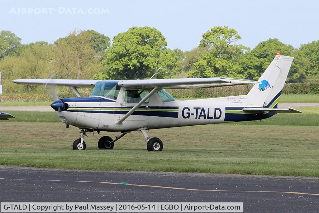 G-TALD, 1980 Reims Cessna F152 C/N 1718, Regular visitor to EGBO.EX:-G-BHRM,F-GCHR.