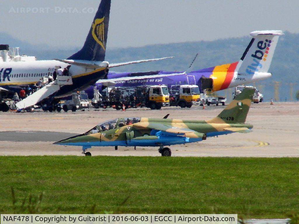 NAF478, Dassault-Dornier Alpha Jet A C/N 0028, At Manchester