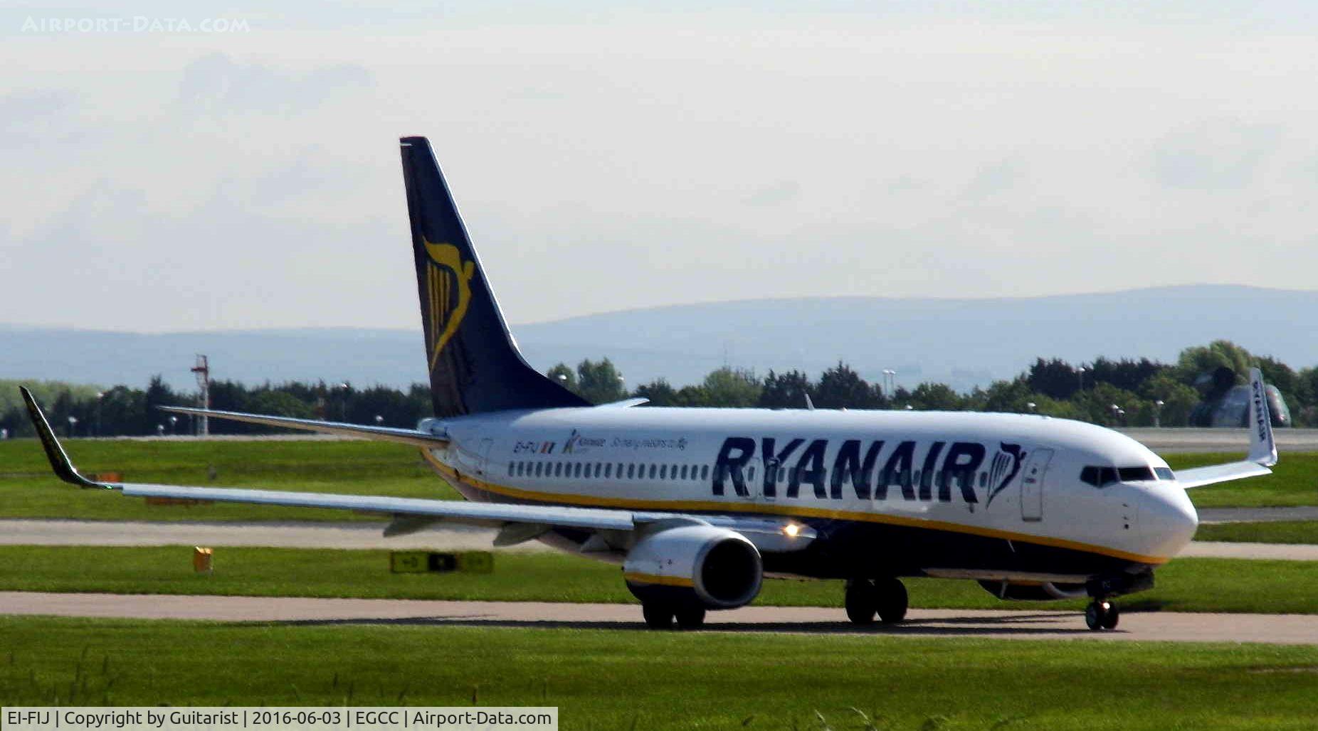 EI-FIJ, 2015 Boeing 737-8AS C/N 44699, At Manchester