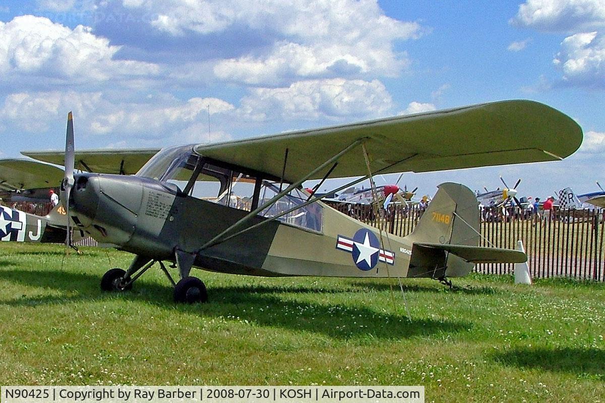 N90425, 1956 Aeronca 7BCM C/N 7BCM-373, Aeronca 7BCM Champion [7BCM-373] Oshkosh-Wittman Regional Airport~N 30/07/2008
