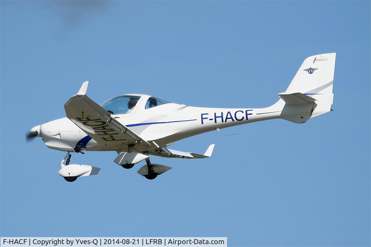F-HACF, Aquila A210 (AT01) C/N AT01-125, Aquila A210 (AT01), Training flight over Brest-Bretagne airport (LFRB-BES)