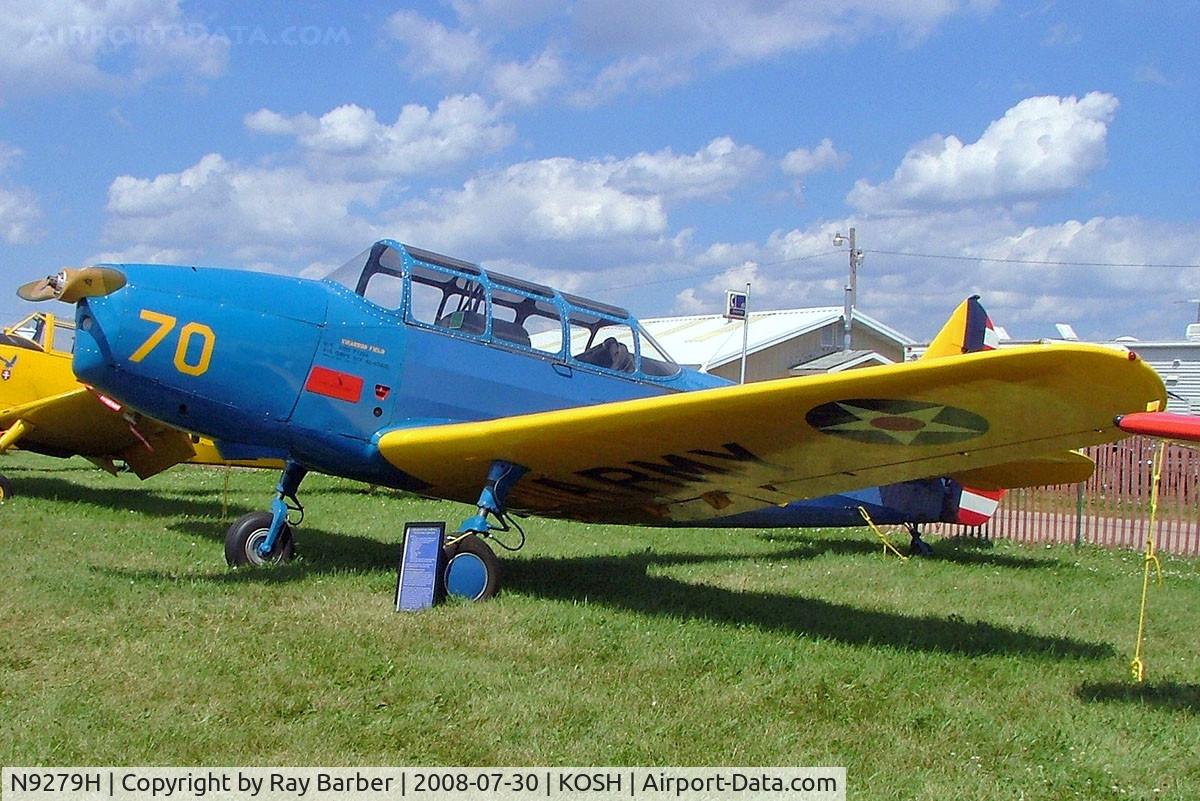 N9279H, 1943 Fairchild M-62A-3 Cornell II C/N FV391, Fleet PT-26A Cornell [FV-391] Oshkosh-Wittman Regional Airport~N 30/07/2008