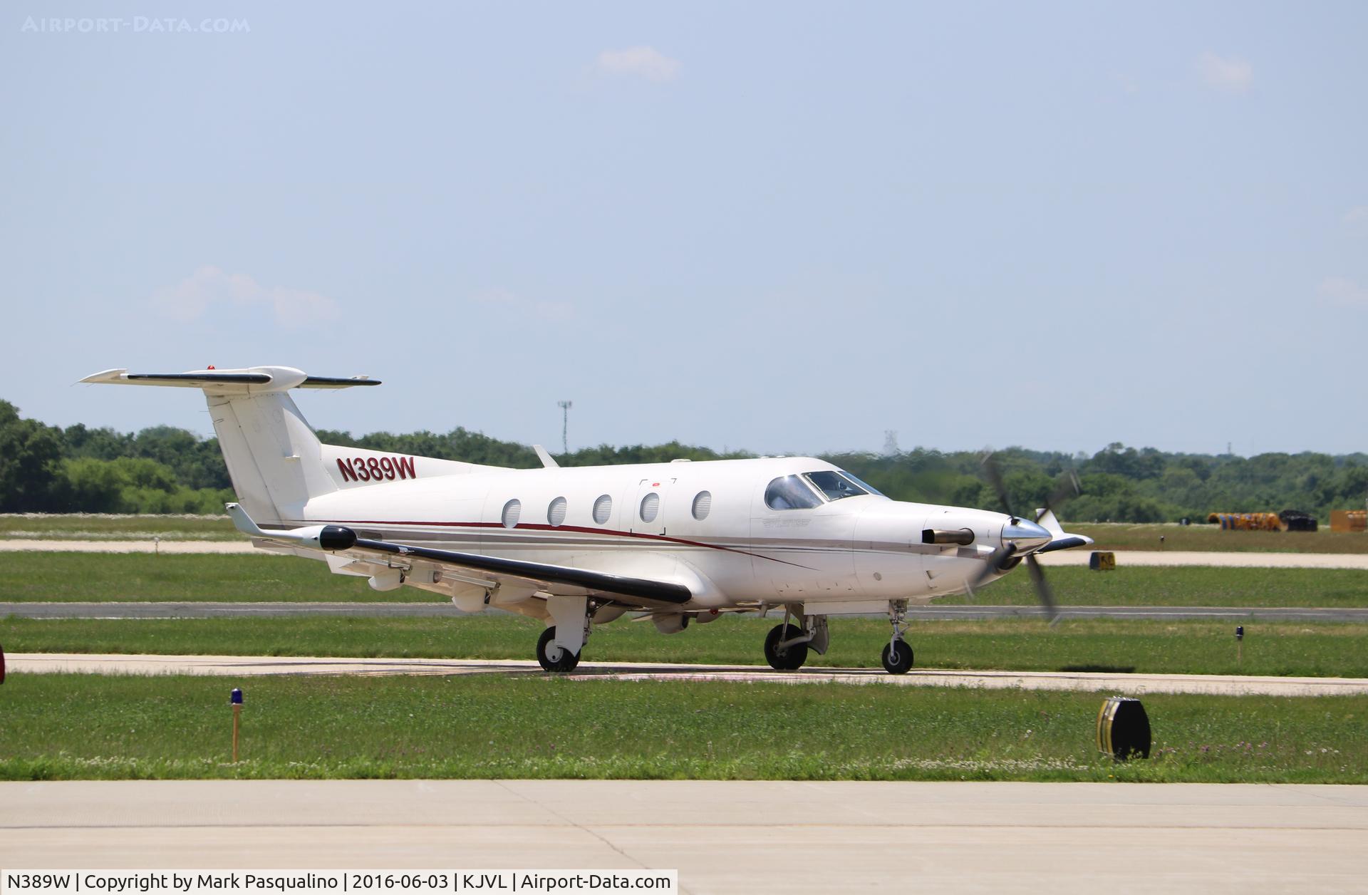 N389W, 2001 Pilatus PC-12/45 C/N 389, Pilatus PC-12/45