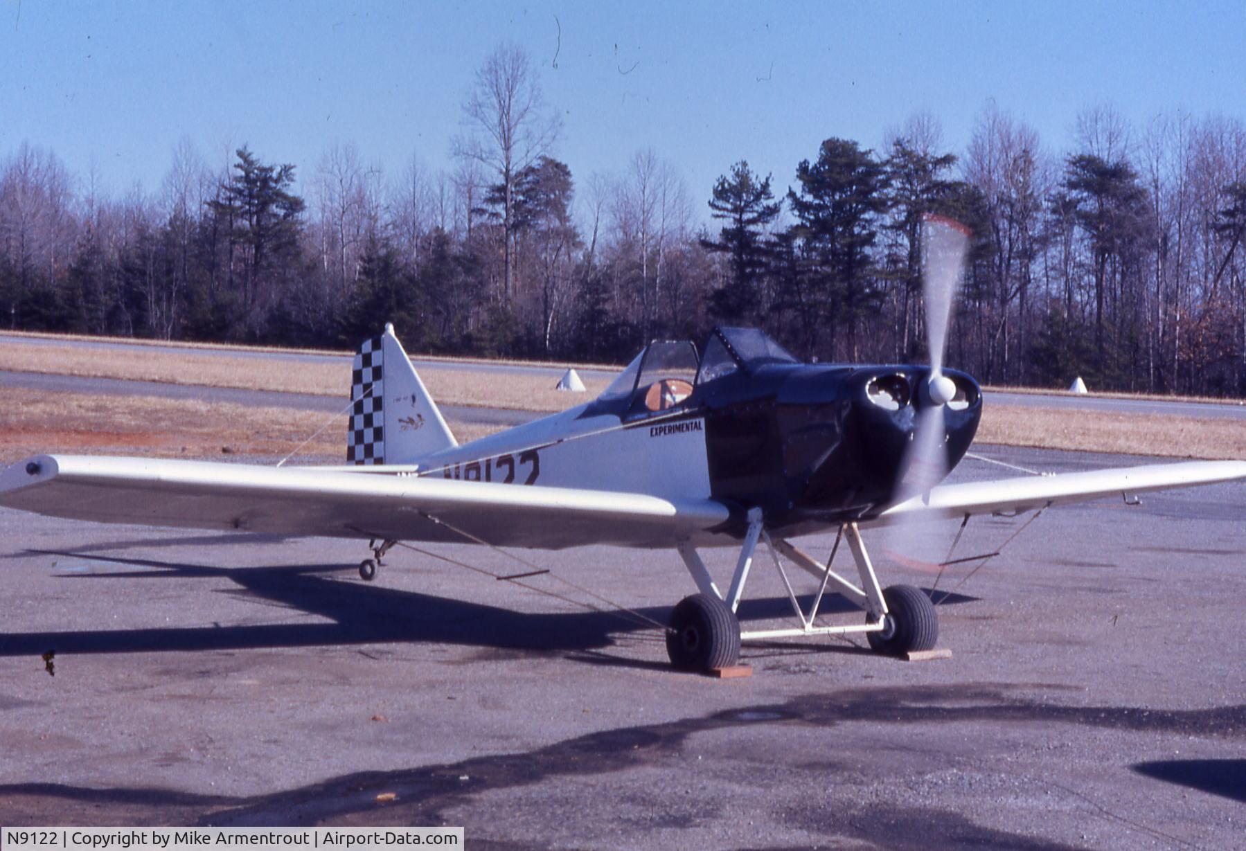 N9122, 1969 Bowers Fly Baby 1A C/N 65-16, I owned this aircraft in the mid 70's. Bought from Martin Jones. Flew for a couple years.