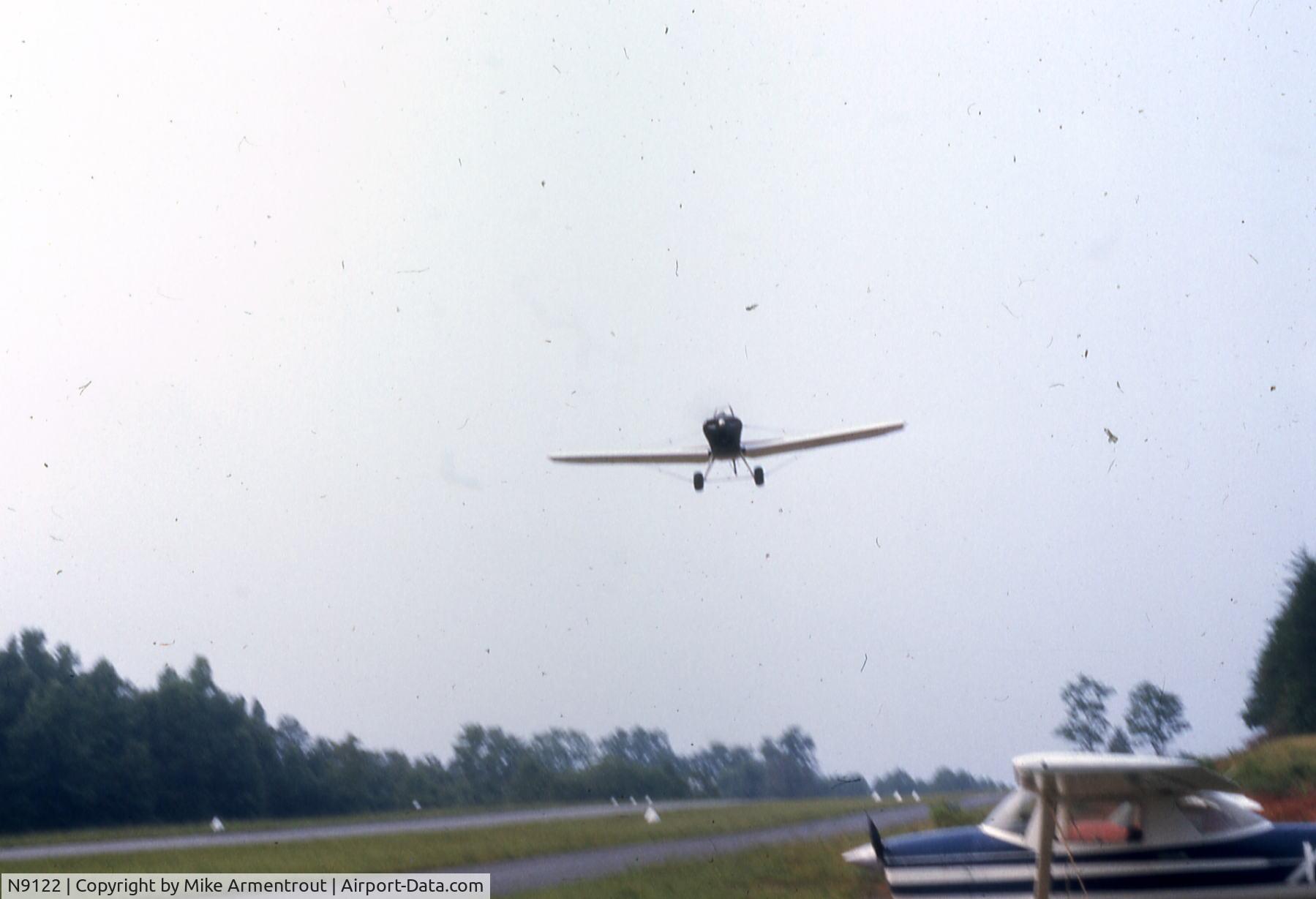 N9122, 1969 Bowers Fly Baby 1A C/N 65-16, I owned this aircraft in the mid 70's. Bought from Martin Jones. Flew for a couple years.